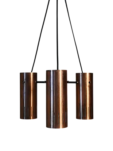 Lampada a sospensione scandinava in rame