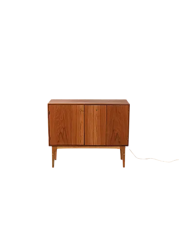 Mobile bar scandinavo in teak, anni ’50