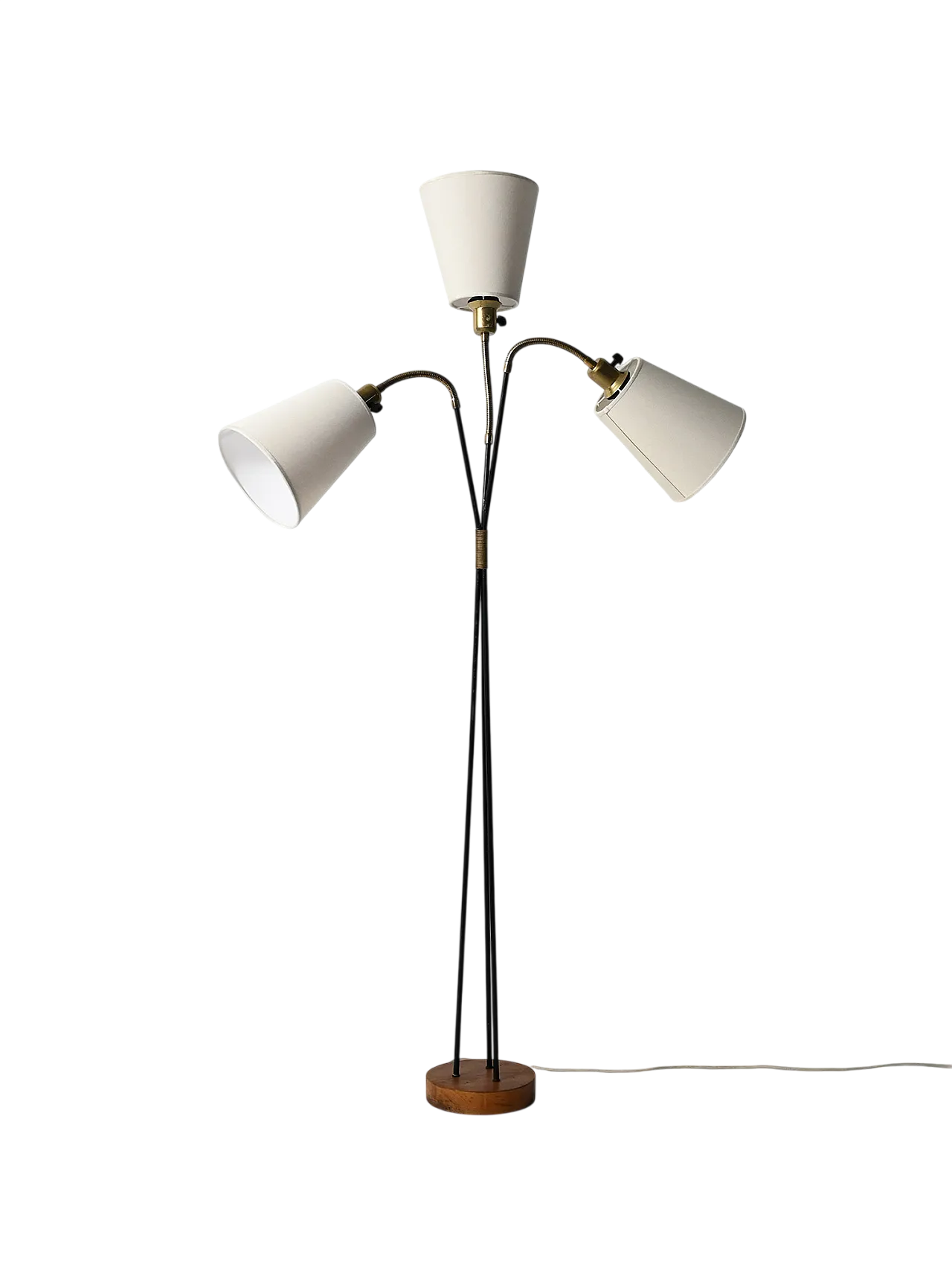 Lampada da terra scandinava con tre luci 12