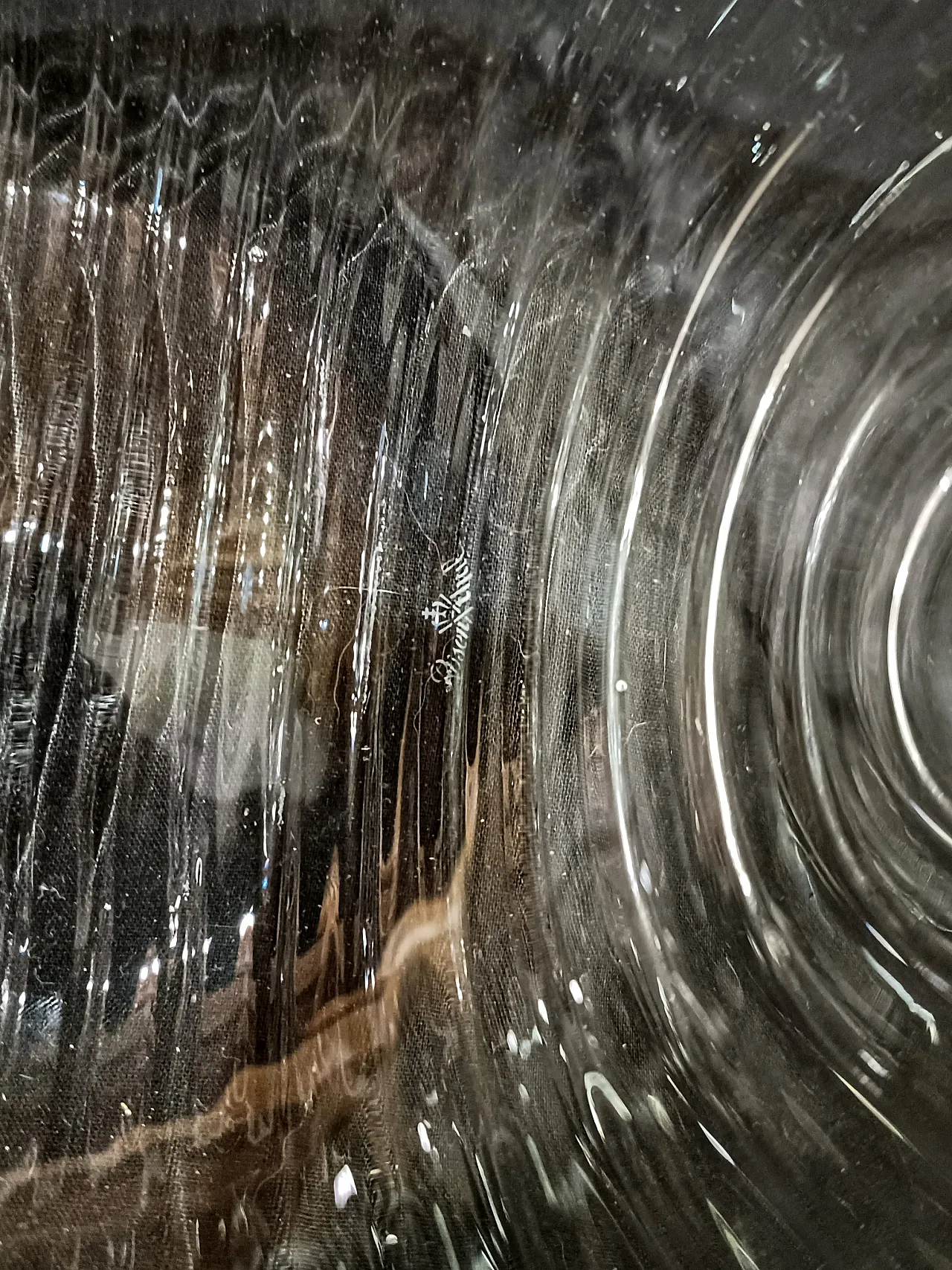 Ciotola Cristallo Decò Baccellata di Rosenthal, anni '70 2