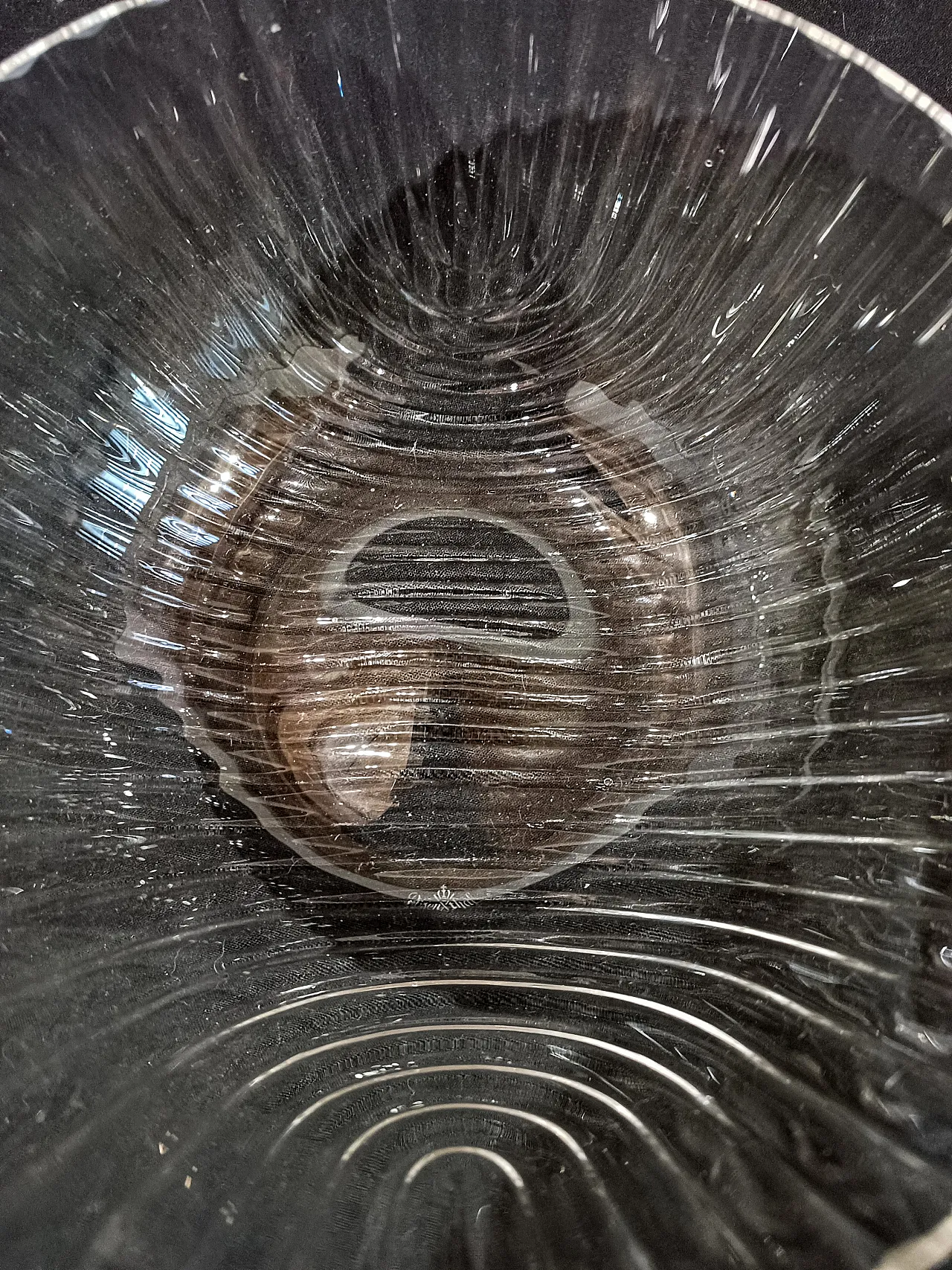 Ciotola Cristallo Decò Baccellata di Rosenthal, anni '70 14