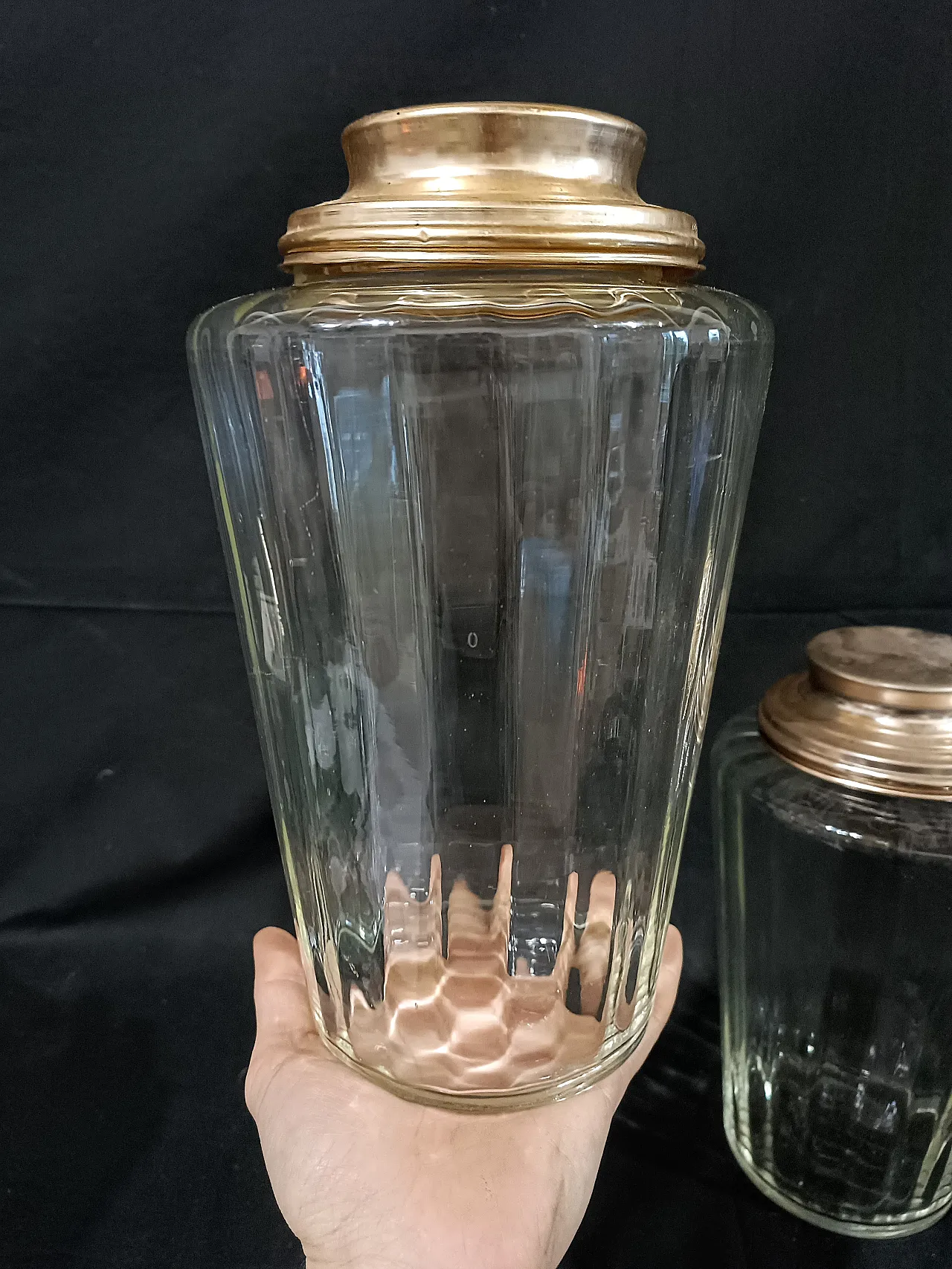 Coppia di vasi in vetro soffiato, anni '40 7