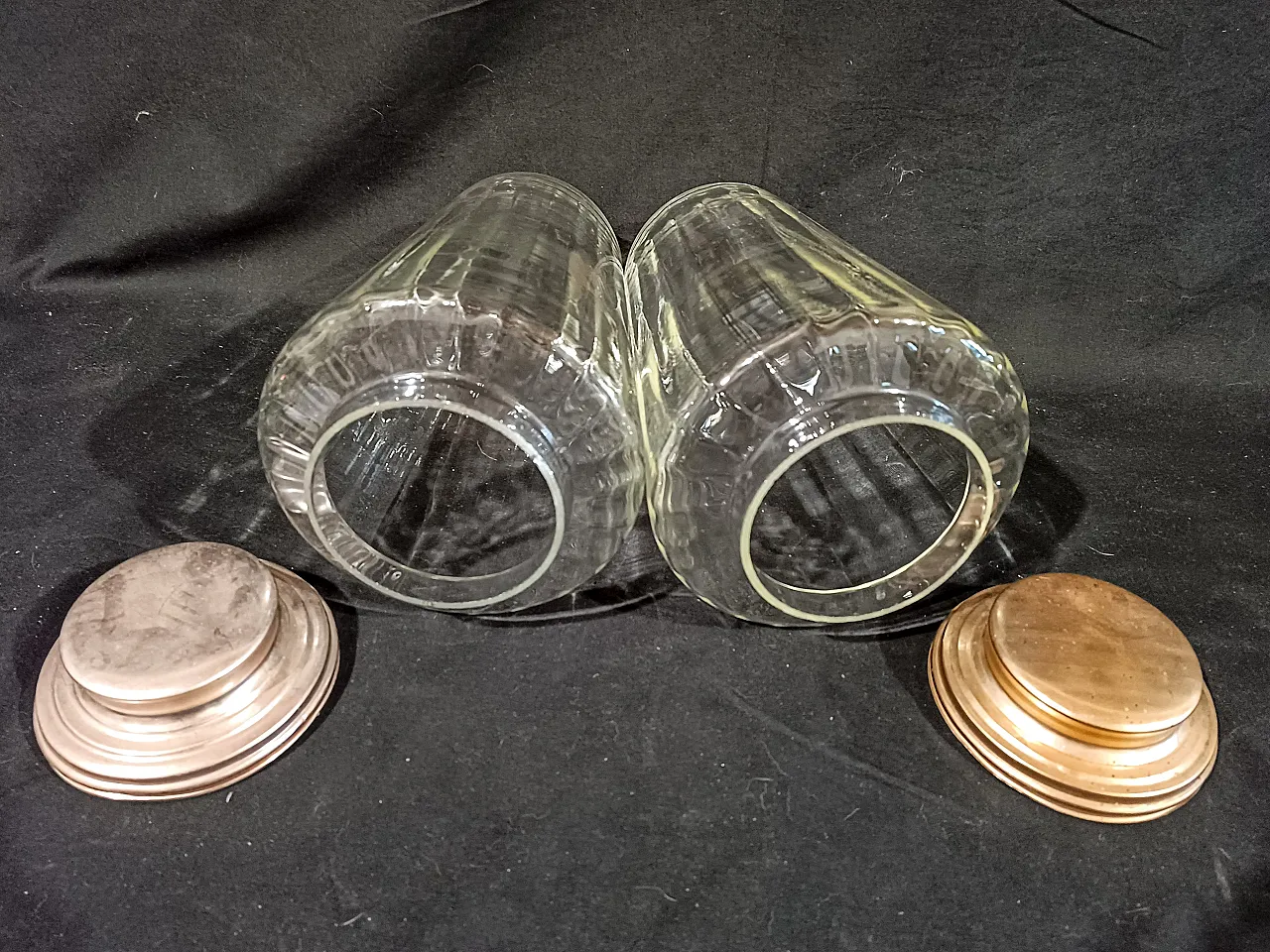 Coppia di vasi in vetro soffiato, anni '40 12