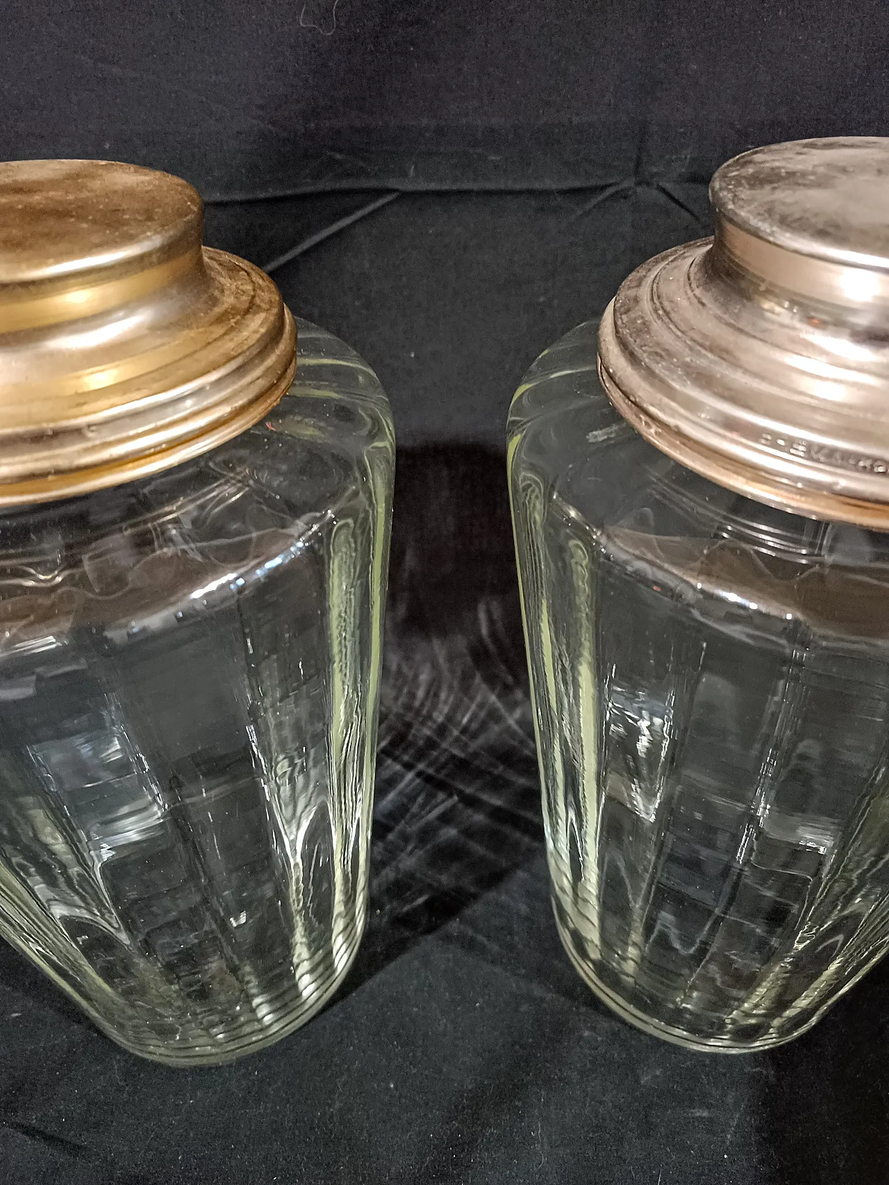 Coppia di vasi in vetro soffiato, anni '40 13