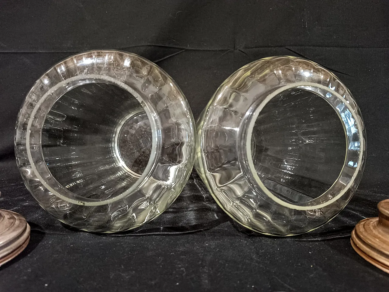 Coppia di vasi in vetro soffiato, anni '40 16