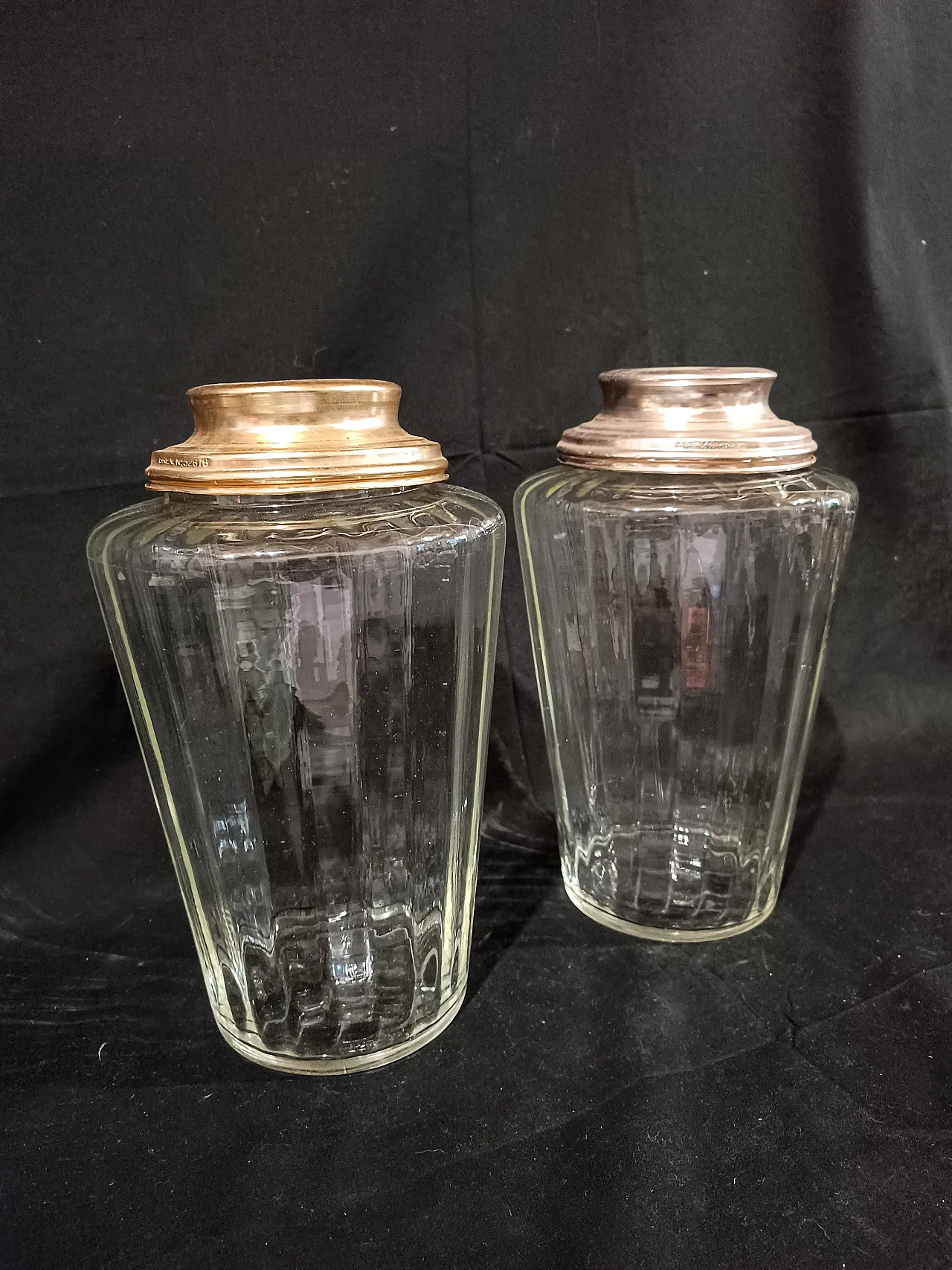 Coppia di vasi in vetro soffiato, anni '40 24