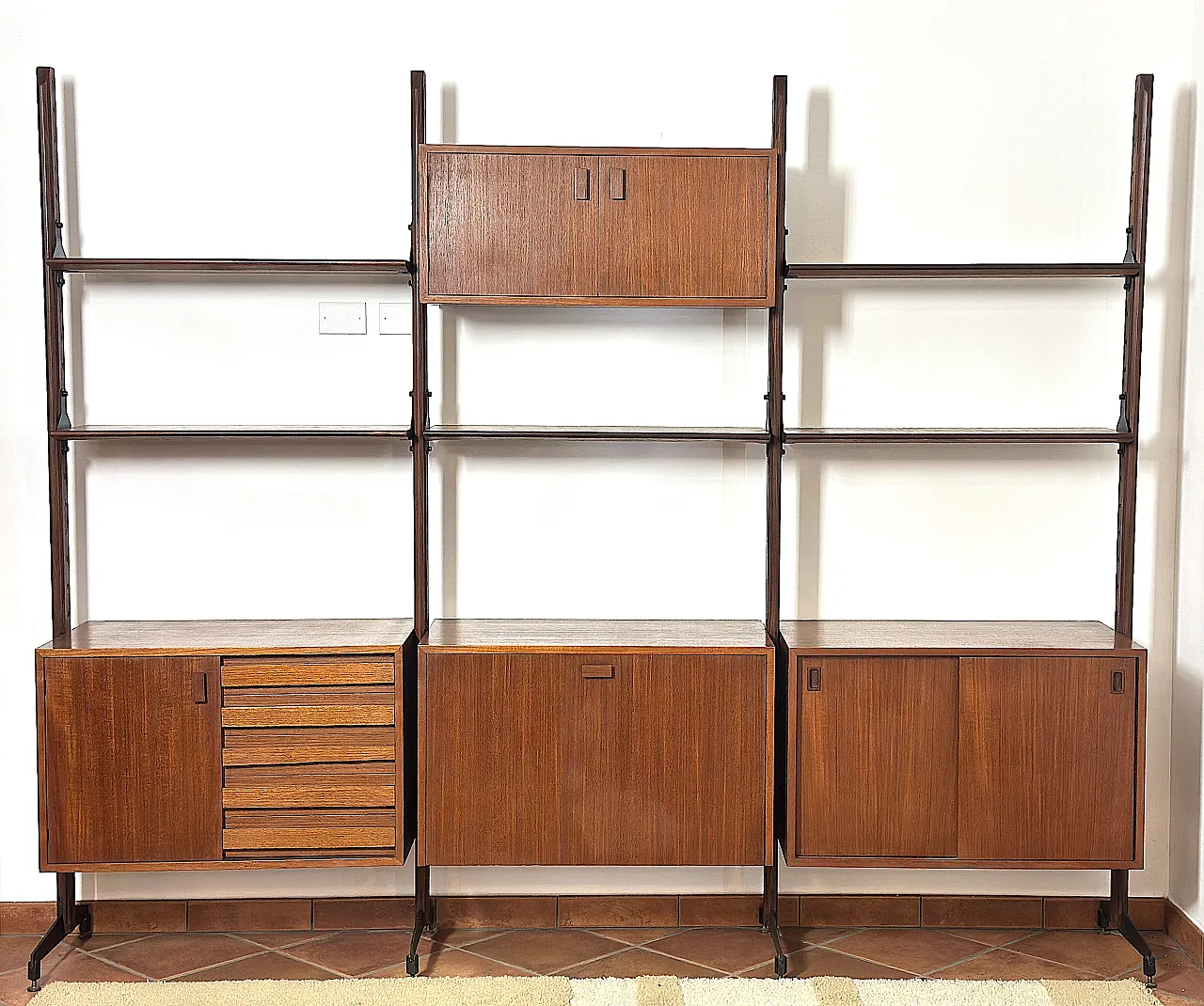 Double-sided bookcase, 1960s 16