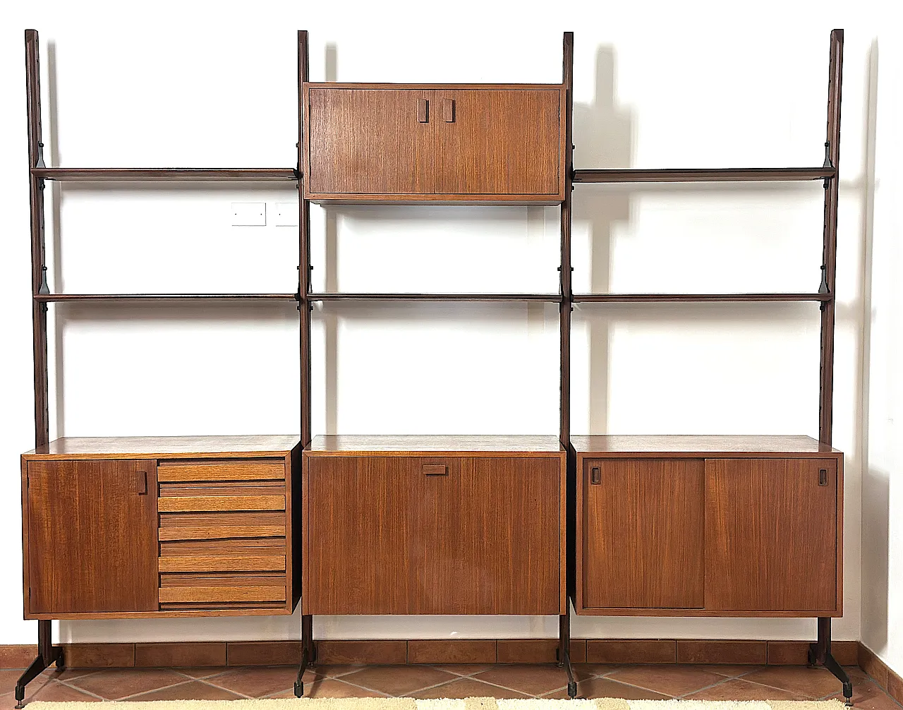 Double-sided bookcase, 1960s 17