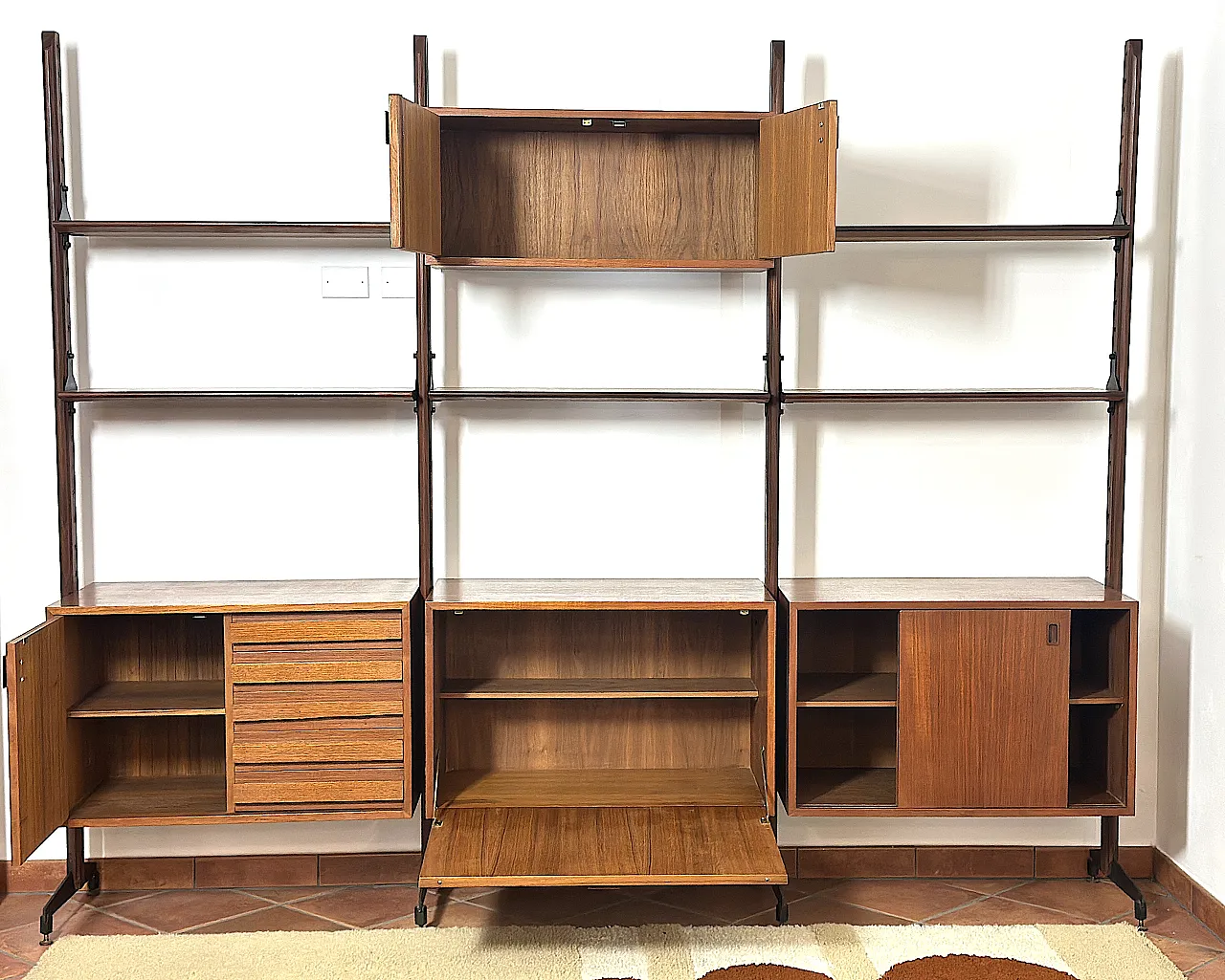 Double-sided bookcase, 1960s 19