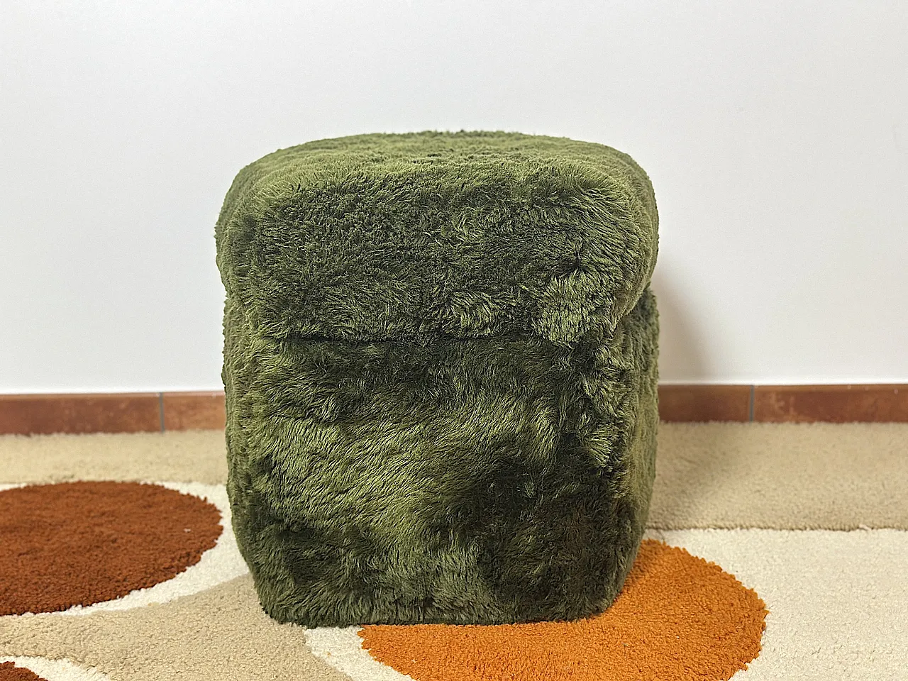 Pouf multifunctional stool, 70s 3