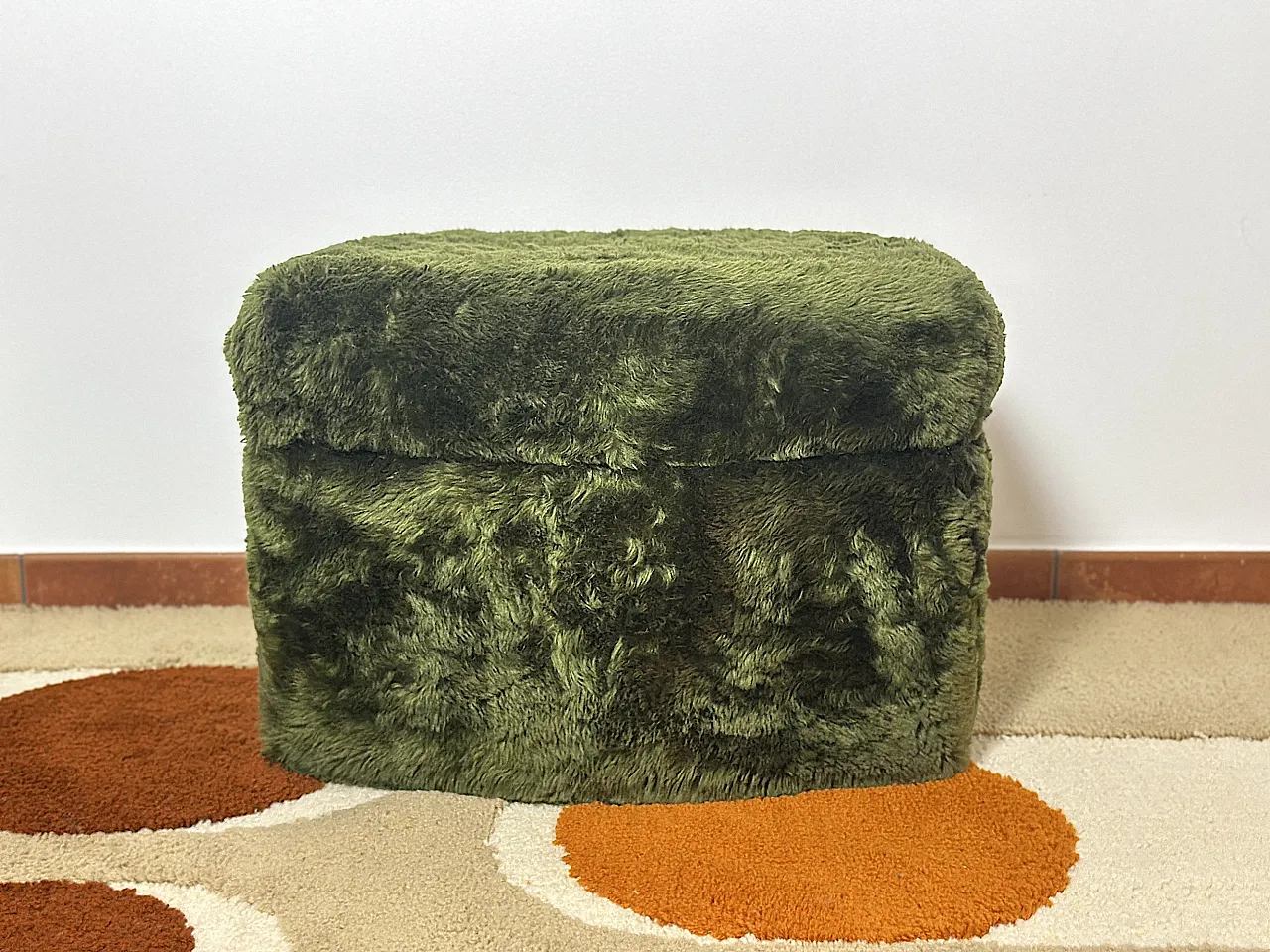 Pouf multifunctional stool, 70s 5