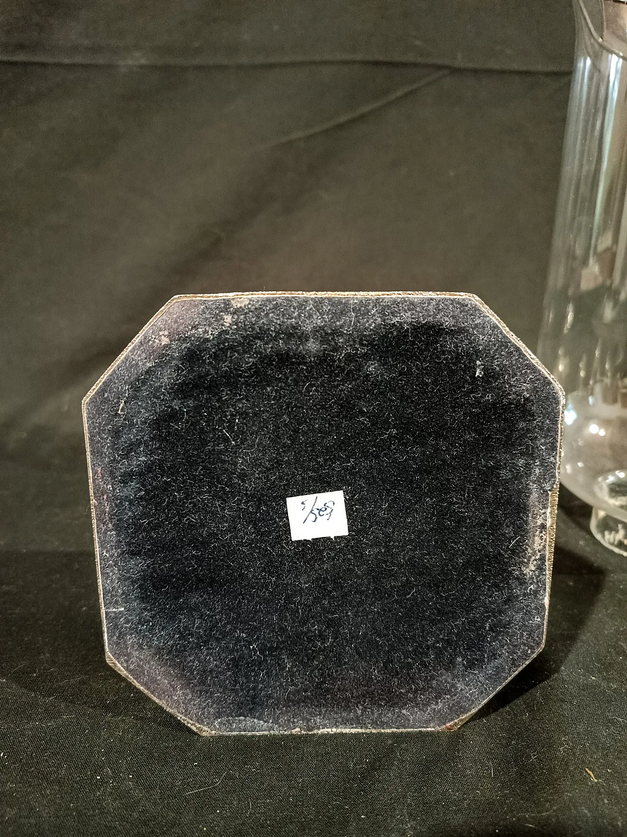 Candeliere Silverplate Paralume Vetro Soffiato, anni '60 19