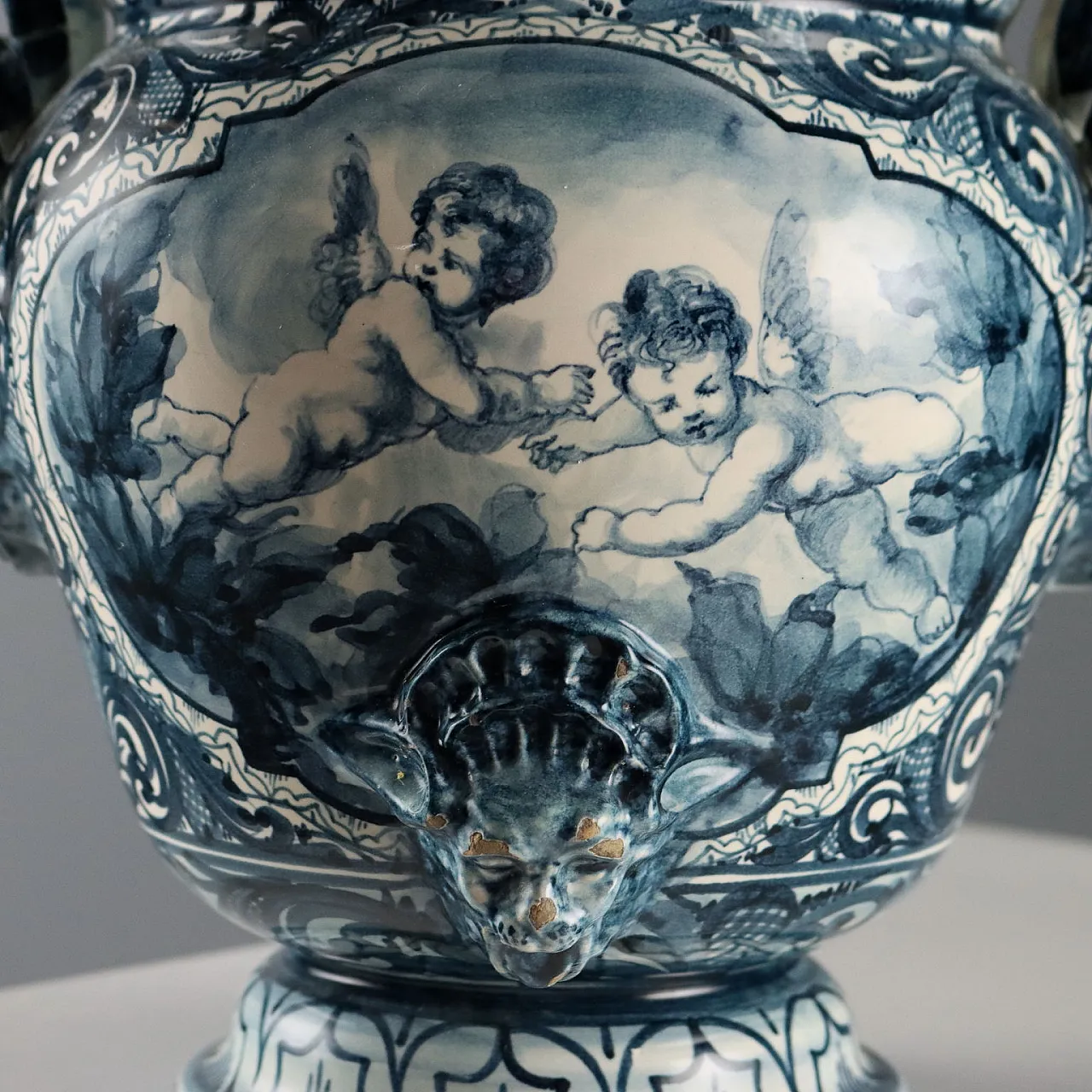 Jar in majolica, Manifattura Spica Albisola, 1930s 3