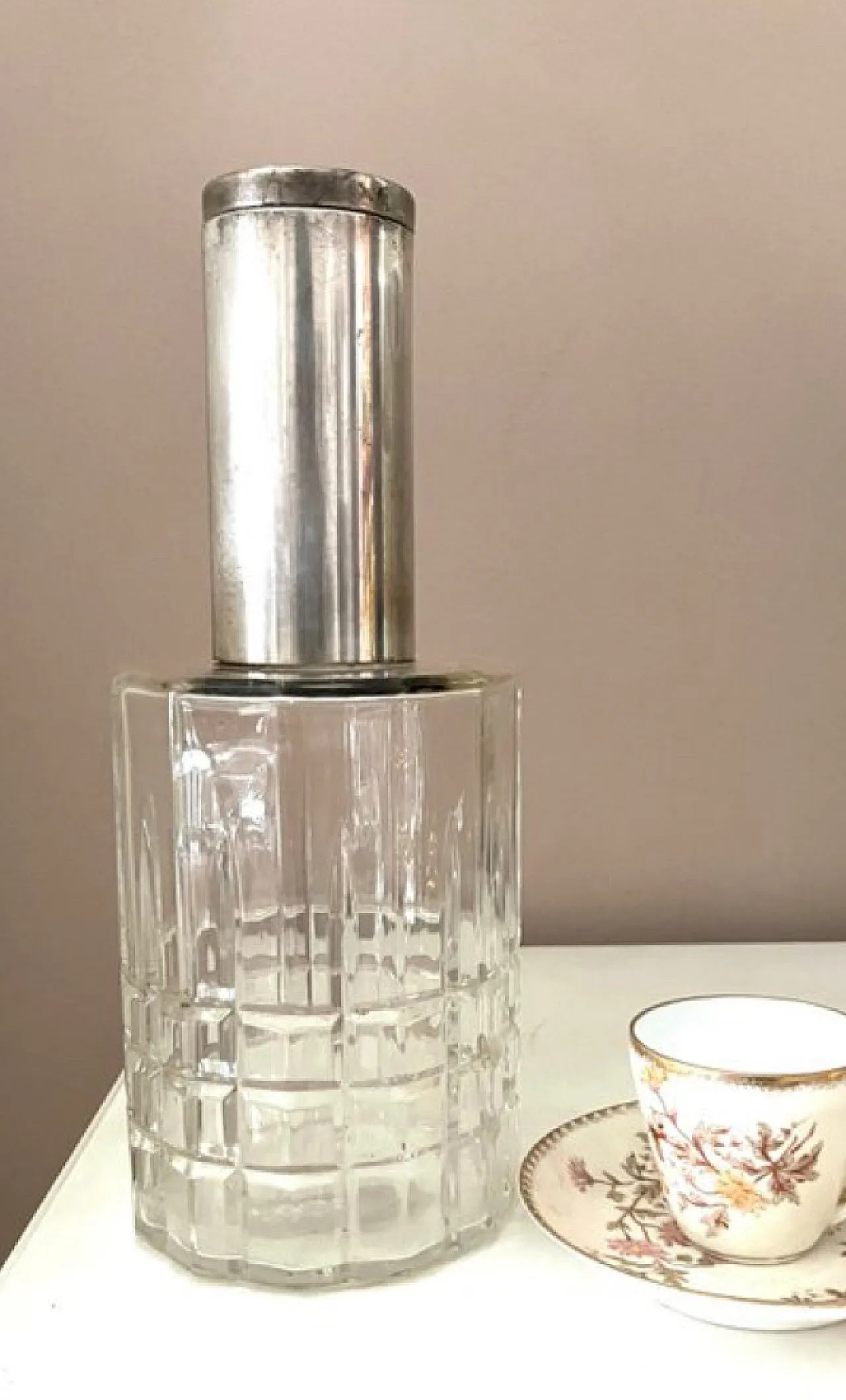 Decanter Whisky in cristallo di Sergio Asti, anni '60 1