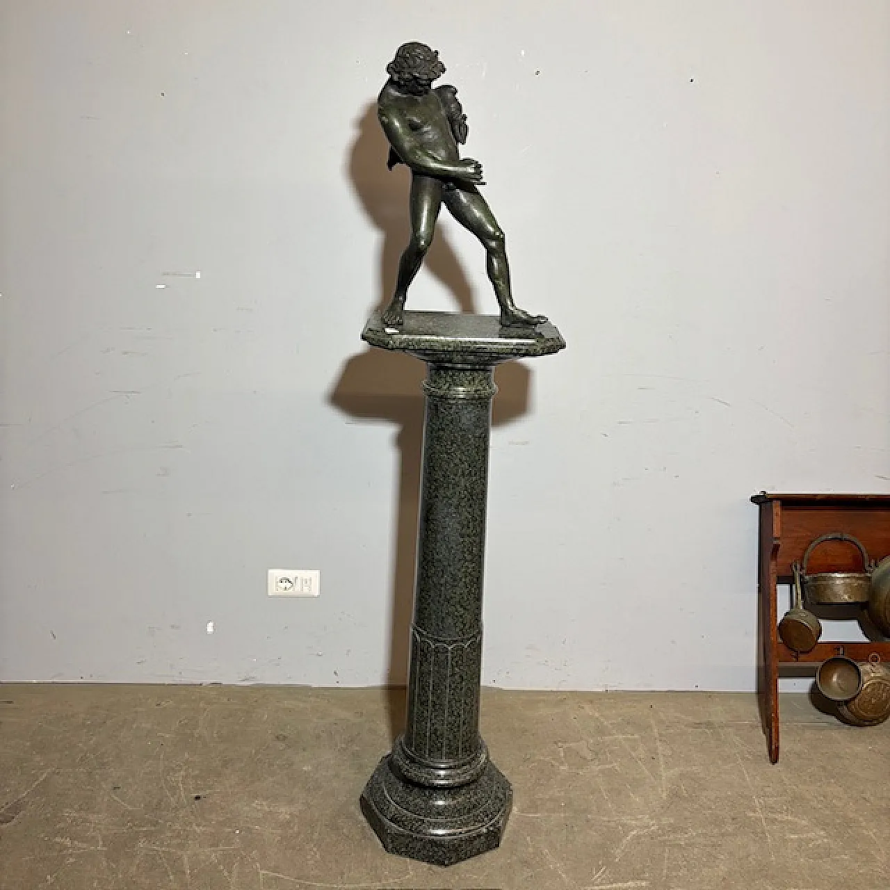 Scultura raffigurante Satiro, '800 1
