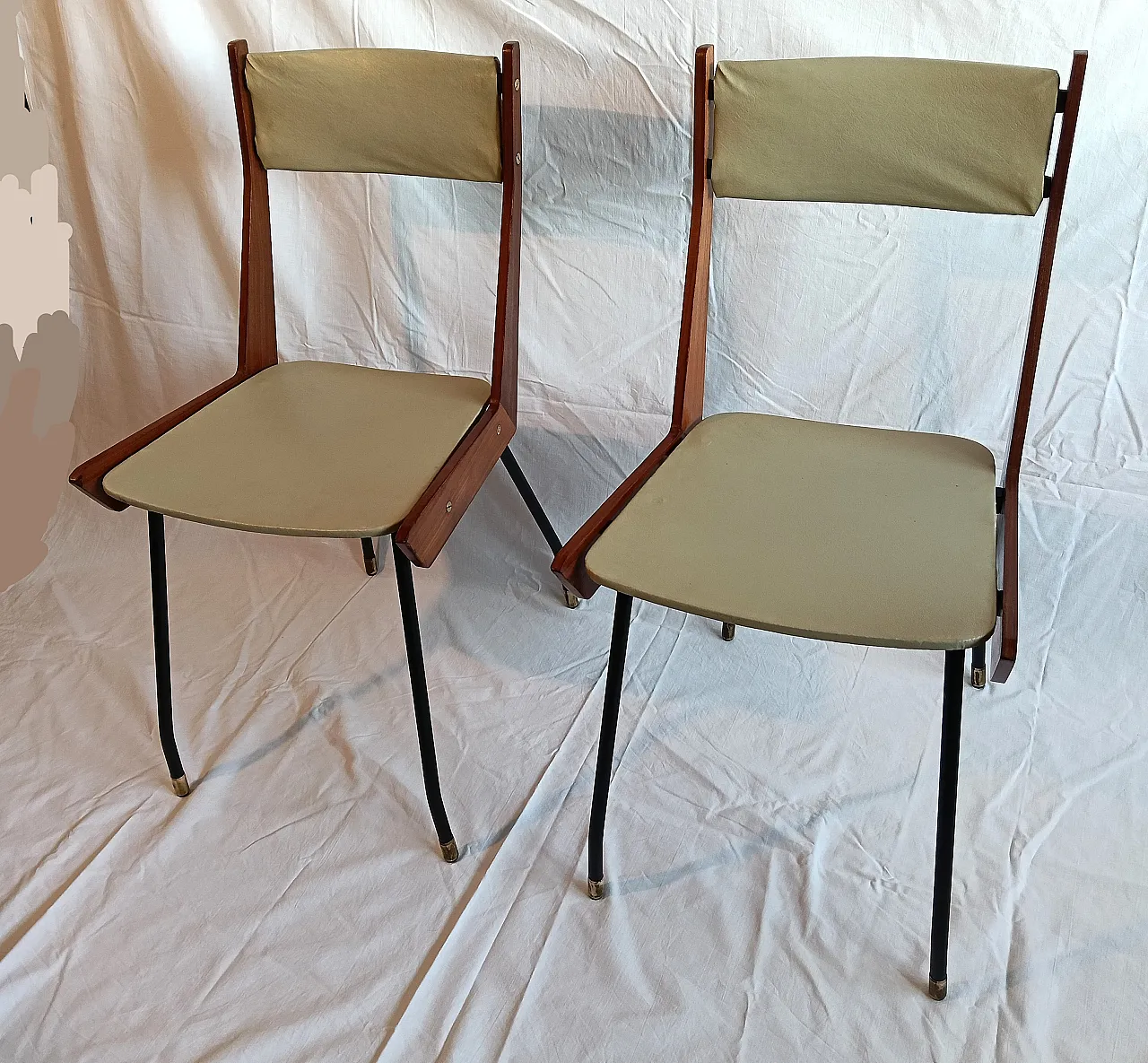 Coppia di sedie di Carlo Ratti, anni '60 2