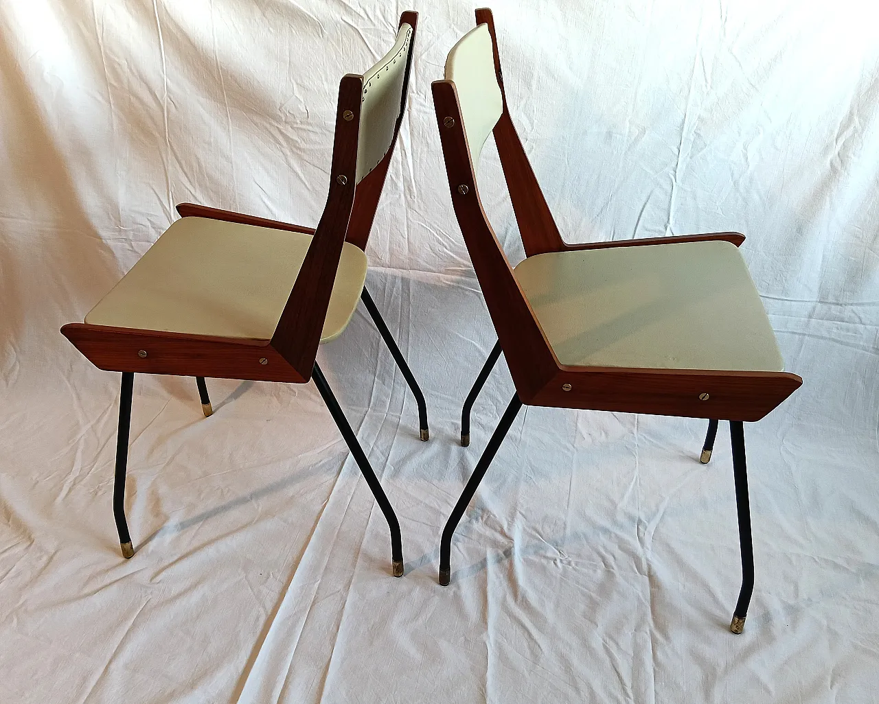 Coppia di sedie di Carlo Ratti, anni '60 4