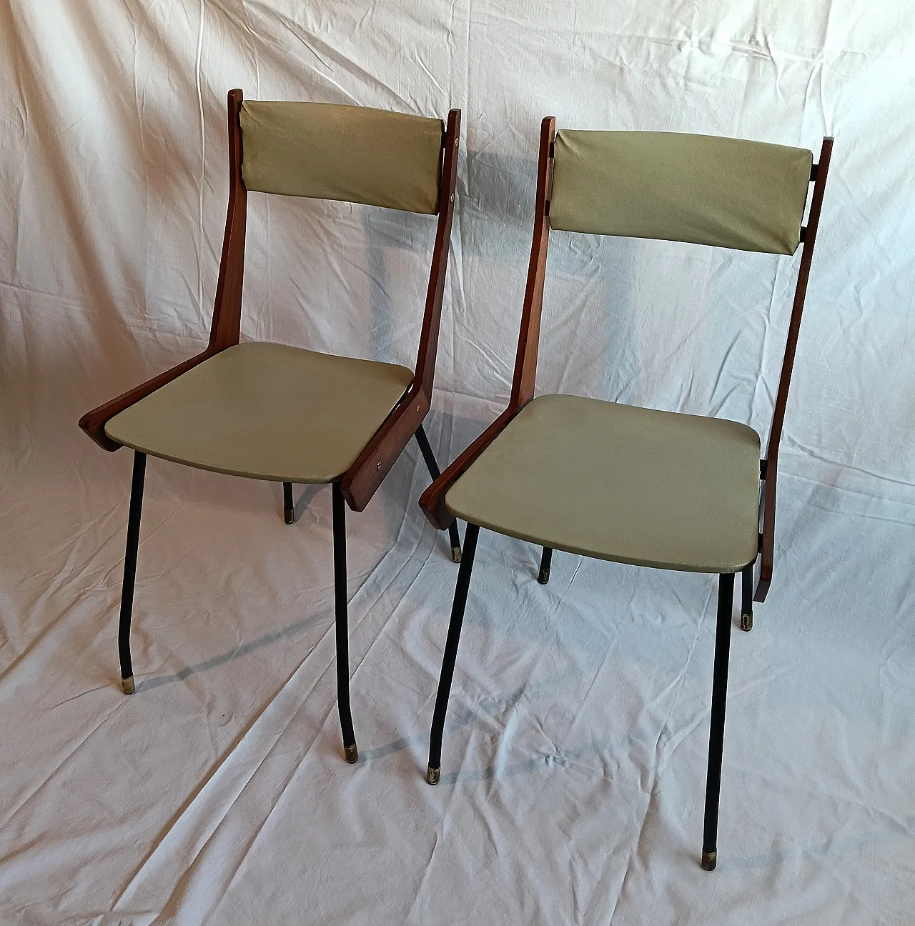 Coppia di sedie di Carlo Ratti, anni '60 6