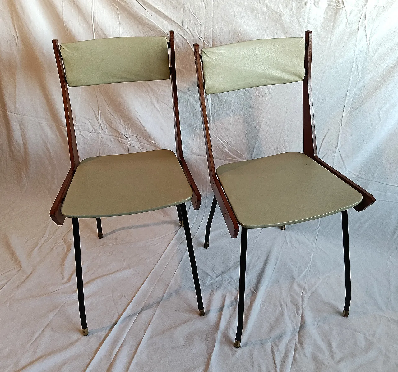 Coppia di sedie di Carlo Ratti, anni '60 9