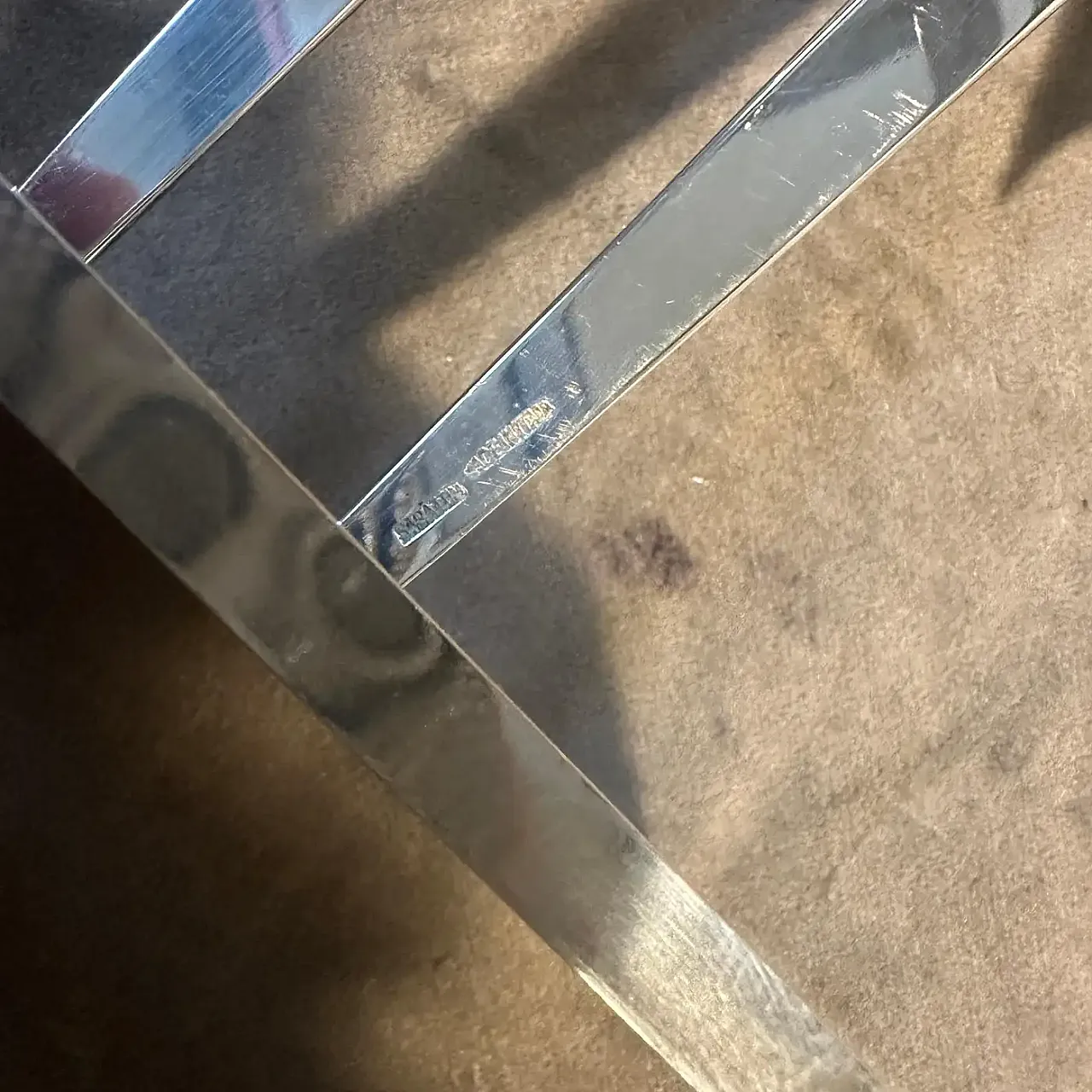 La Giraffa by Lino Sabattini, silver-plated sculpture, 1990s 8