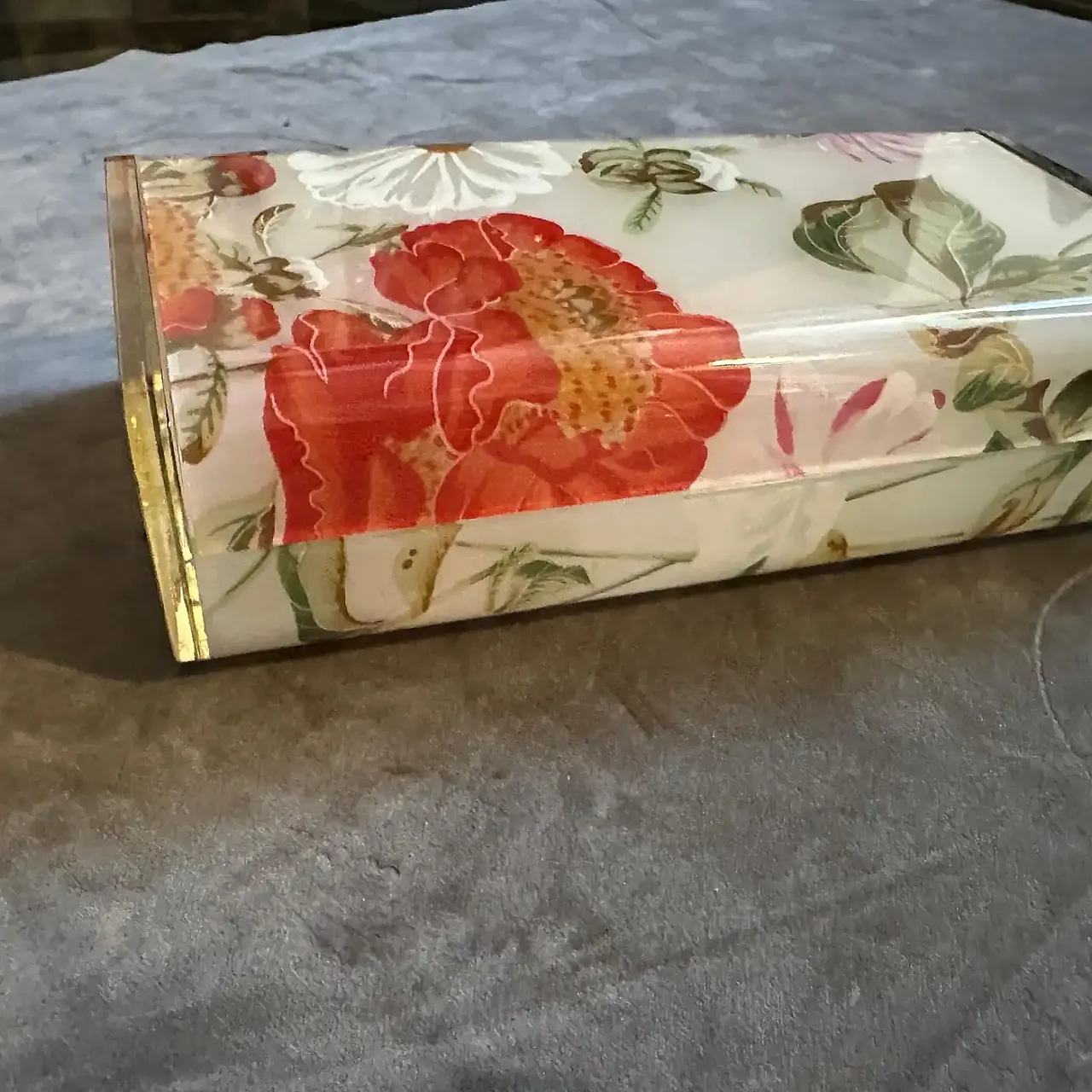 Scatola in lucite di Ulderico Cavinato, anni '70 4