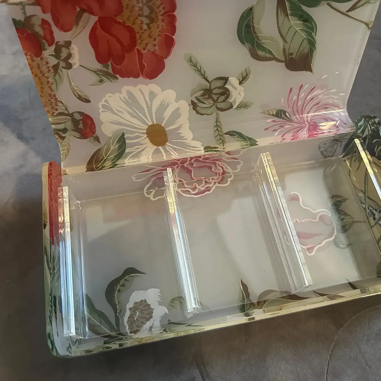 Scatola in lucite di Ulderico Cavinato, anni '70 7