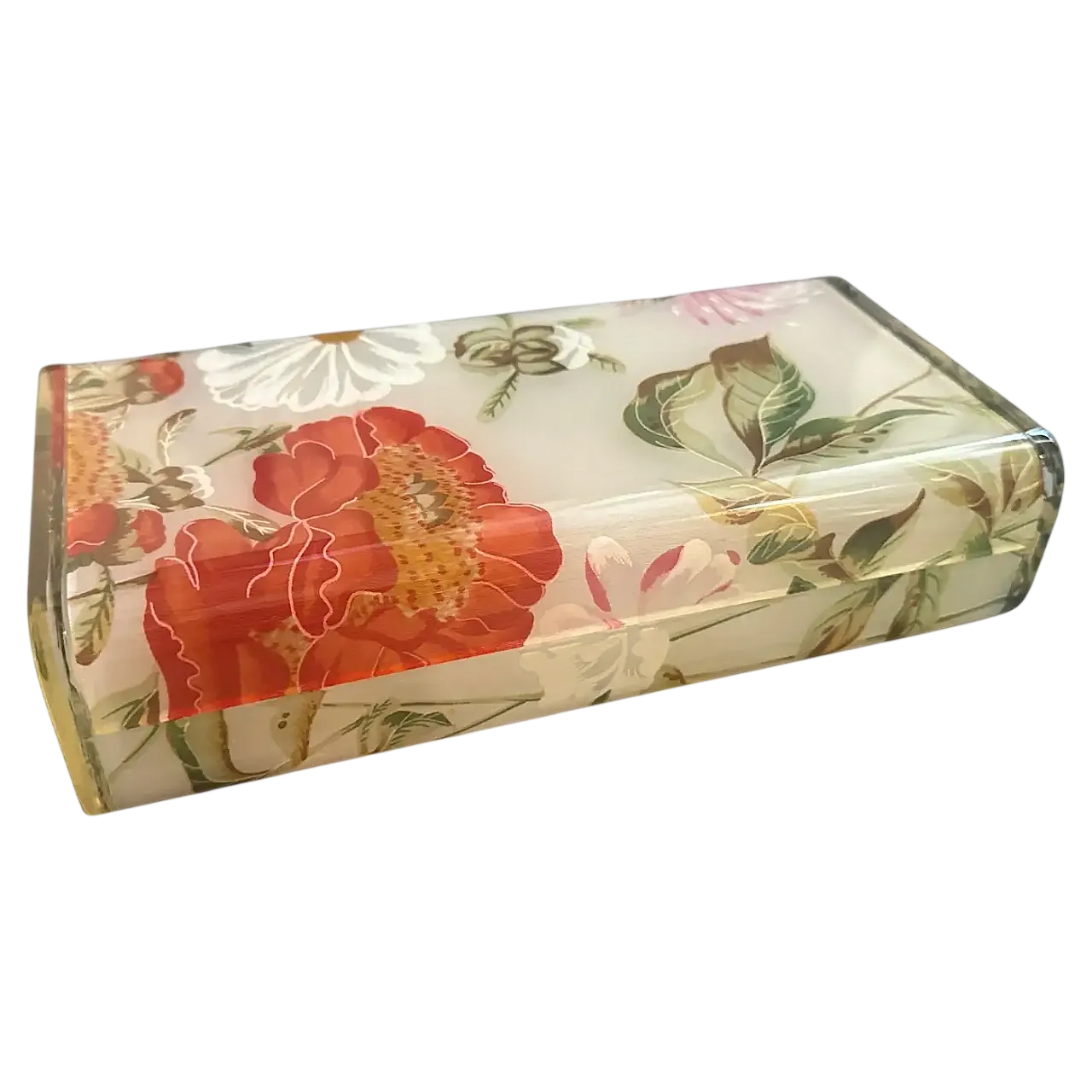 Scatola in lucite di Ulderico Cavinato, anni '70 8