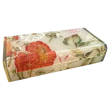 Lucite box by Ulderico Cavinato, 1970s