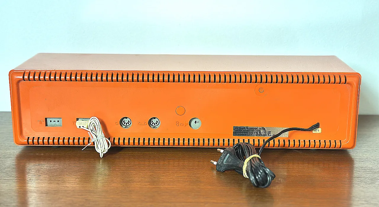 Kira Space-Age Radio by Telefunken, 1970s 5