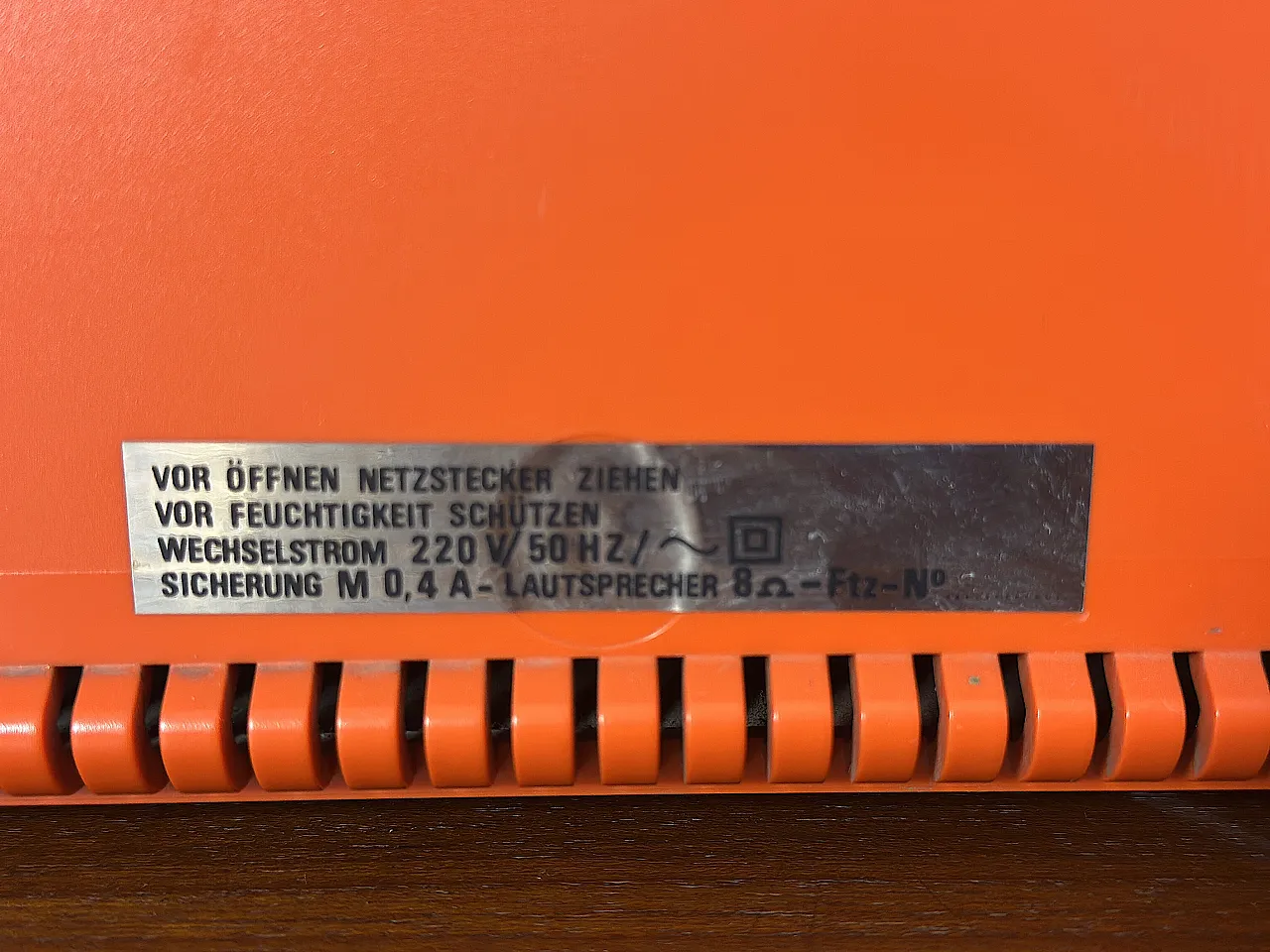 Kira Space-Age Radio by Telefunken, 1970s 6