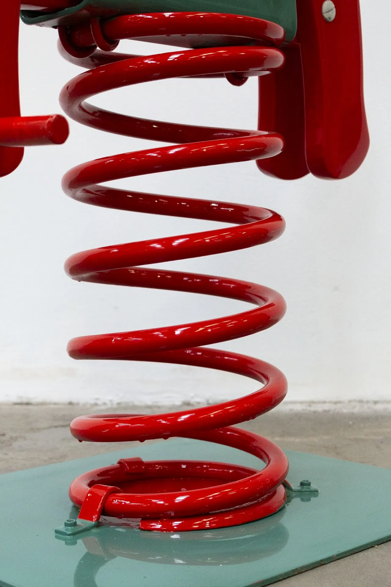 Cavallino a molla, gioco da giardino, '900 6