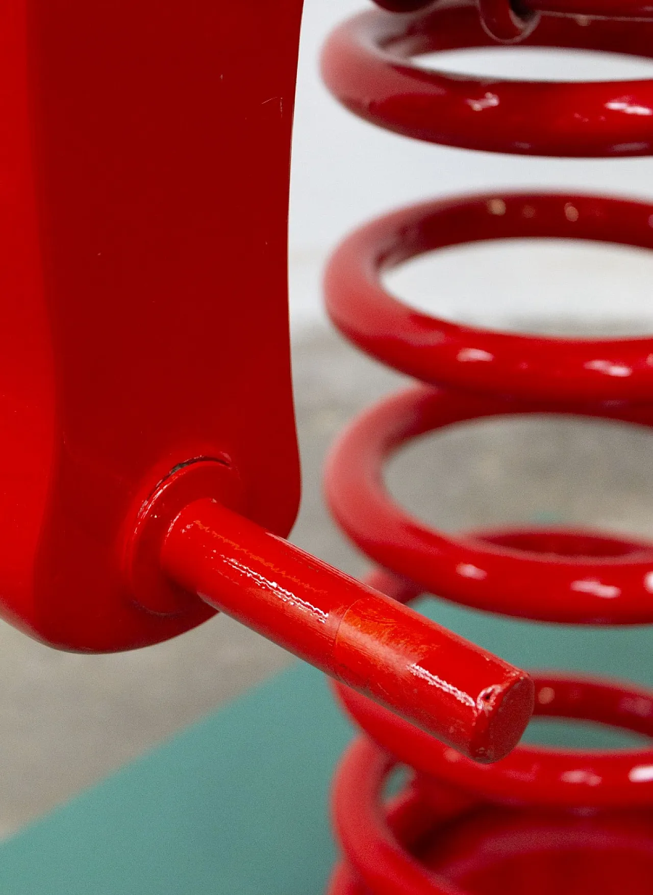 Cavallino a molla, gioco da giardino, '900 9