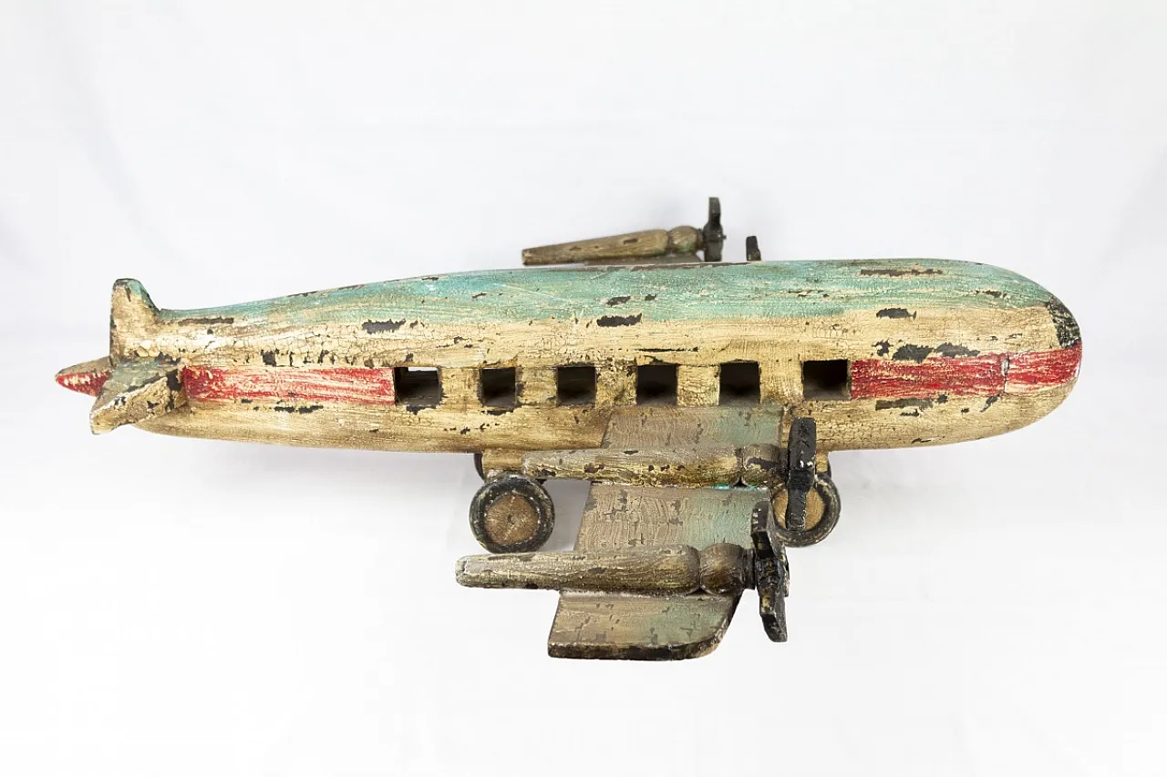 Aereo in legno di pioppo, '900 2