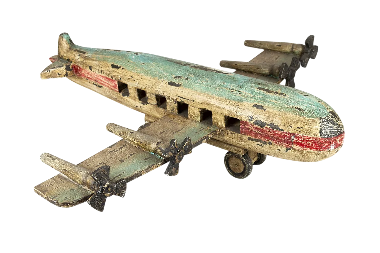 Aereo in legno di pioppo, '900 11