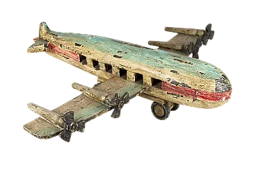 Aereo in legno di pioppo, '900