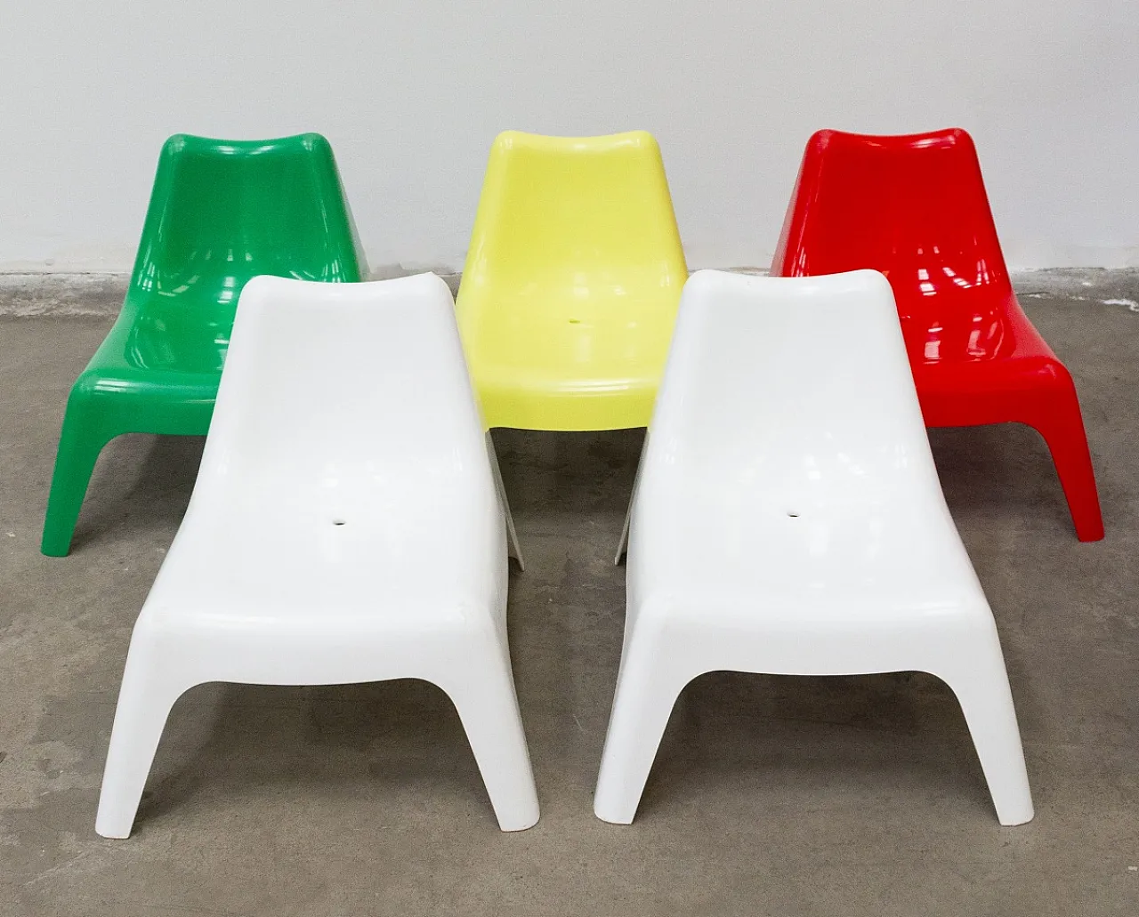 5 Sedie IKEA BUNSÖ, anni 2000 3