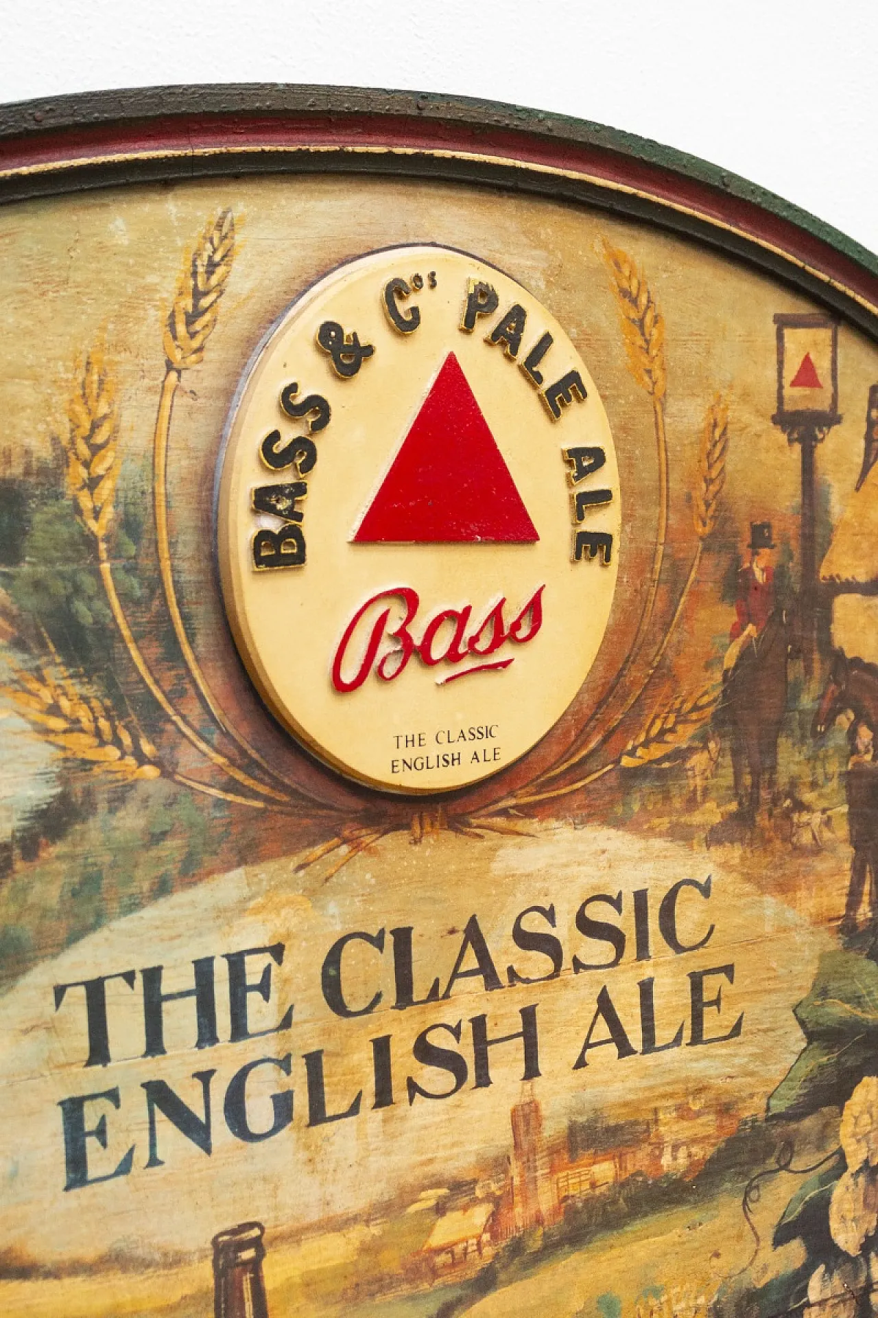 Birra Bass & C Pale Ale, insegna in legno, '900 2