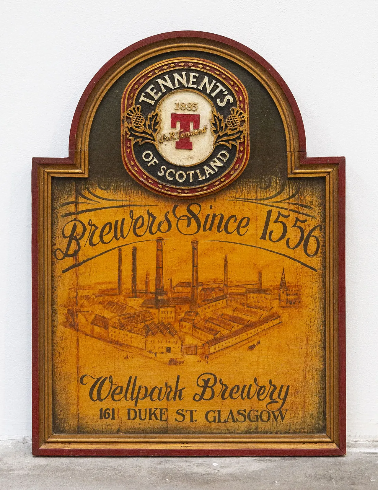 Tennent's of Scotland, insegna da pub, '900 1