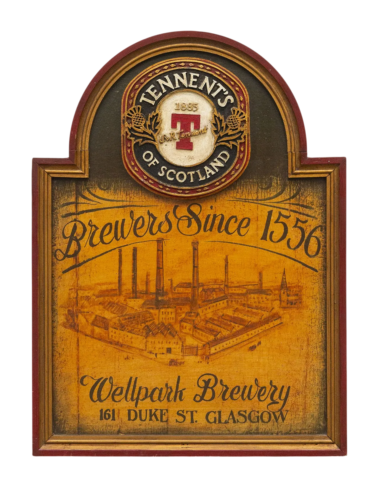 Tennent's of Scotland, insegna da pub, '900 6