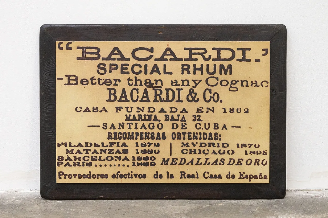 Bacardi Special Rhum, pannello pubblicitario, '900 2
