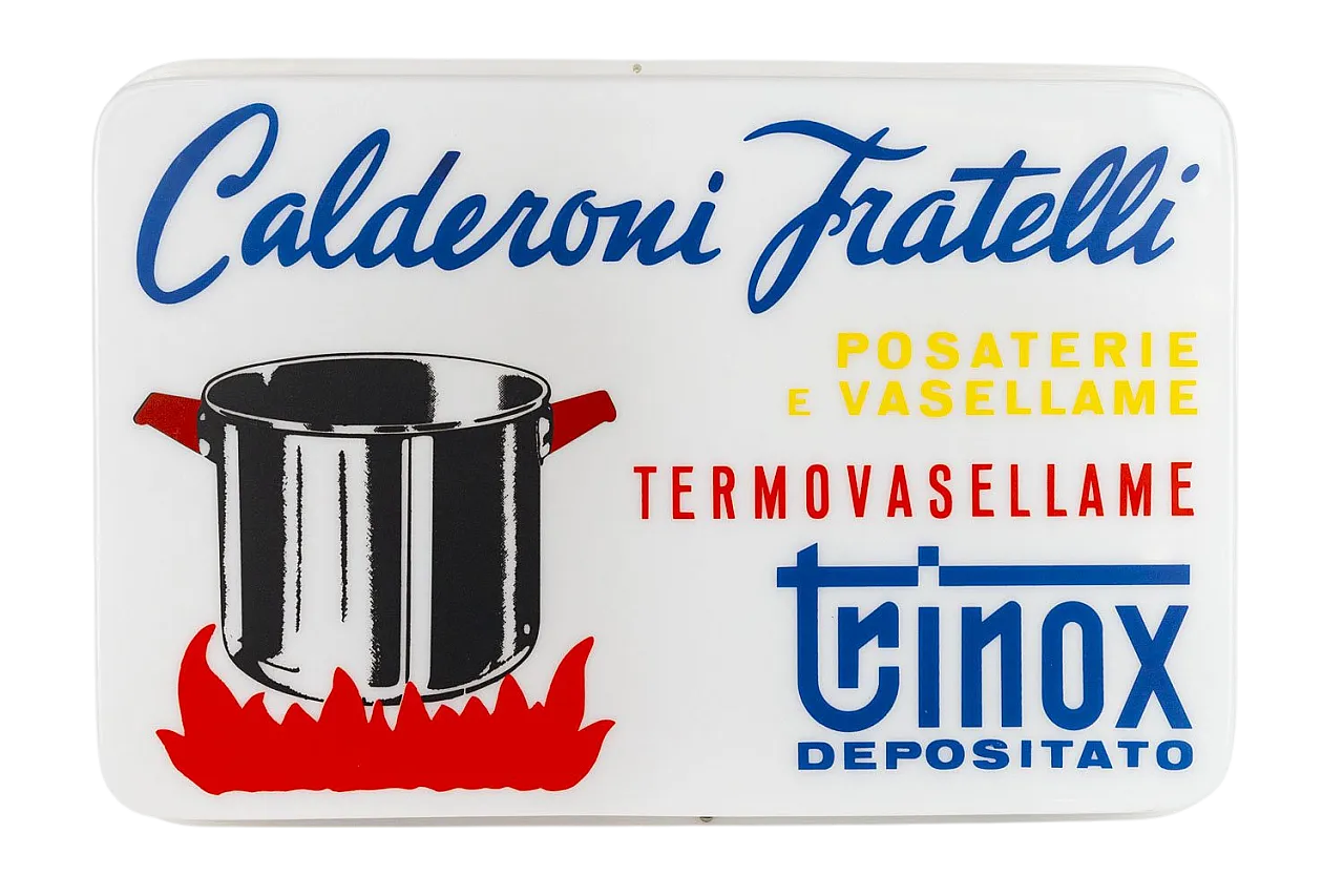 Calderoni Fratelli, insegna luminosa, fine '900 9