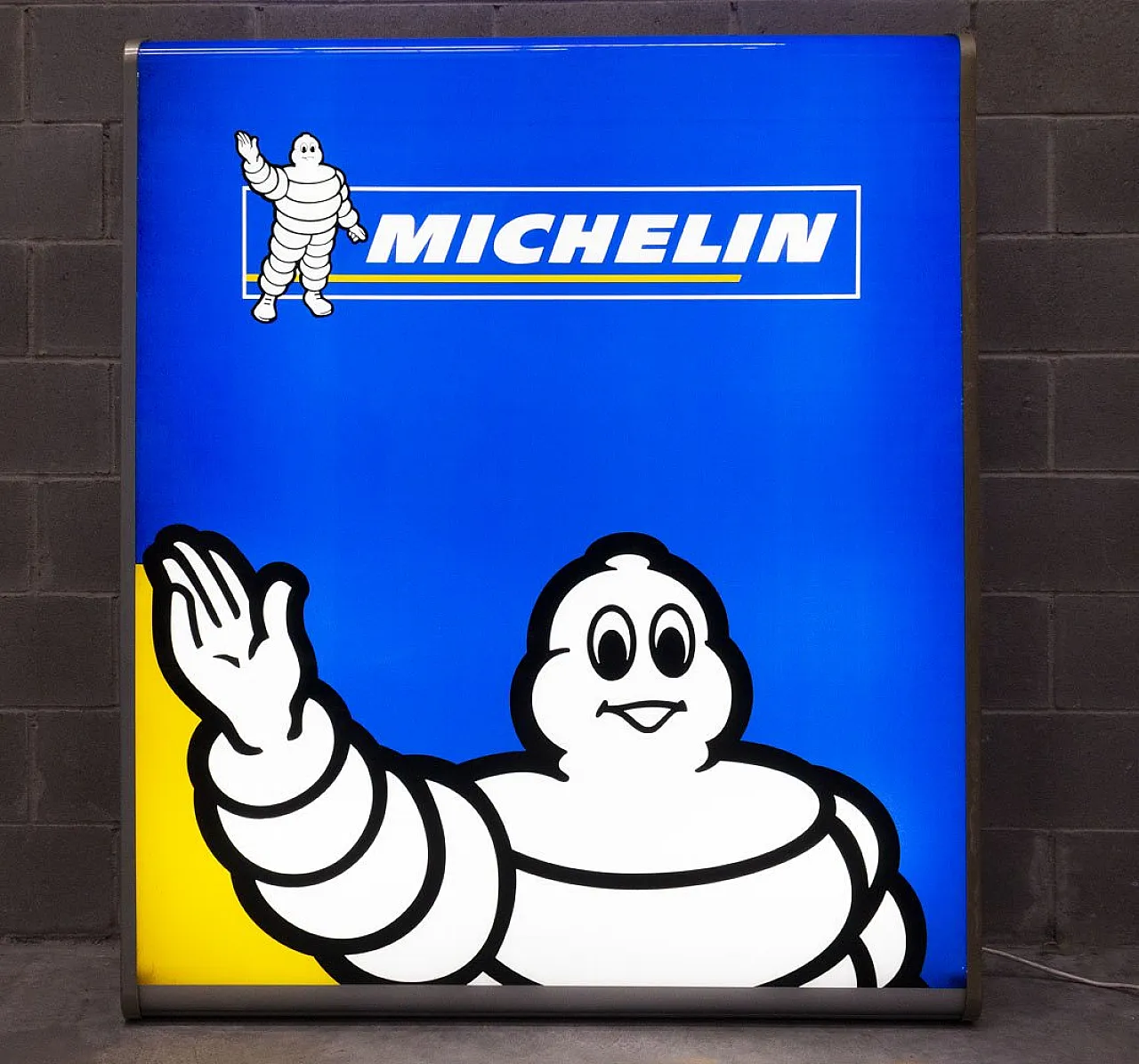 Insegna luminosa gigante Omino Michelin Bibendum, '900 7