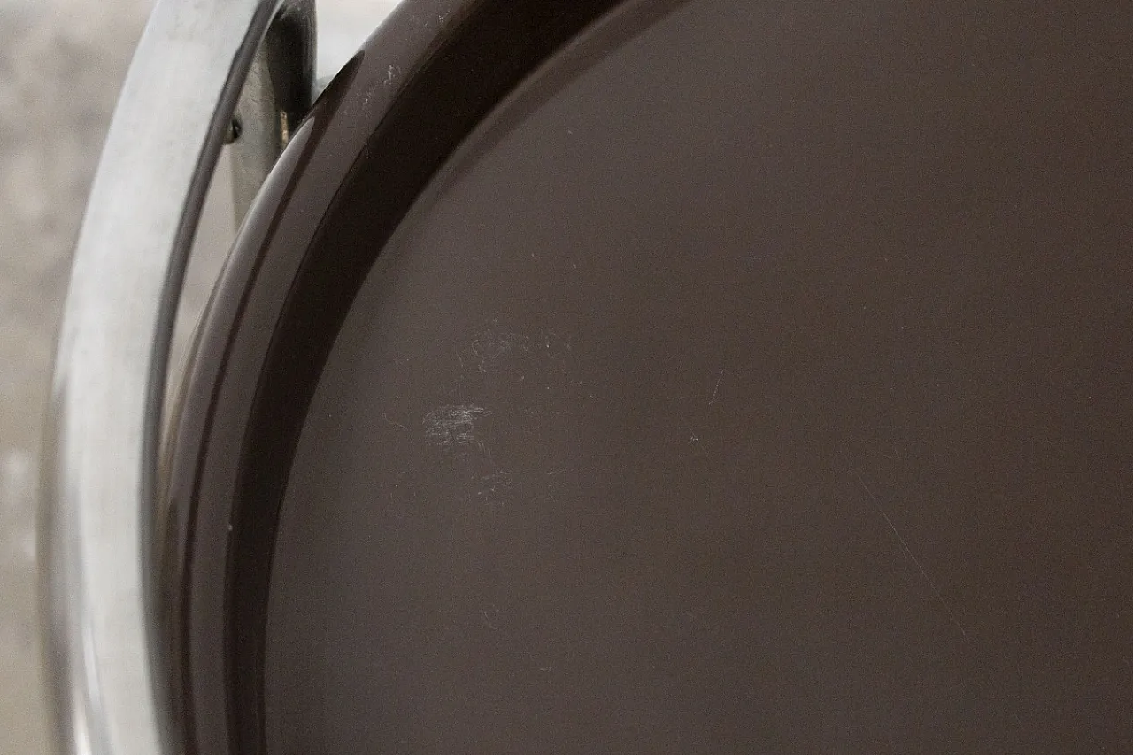 Space Age trolley in plastic and chrome-plated steel, 1970s 10