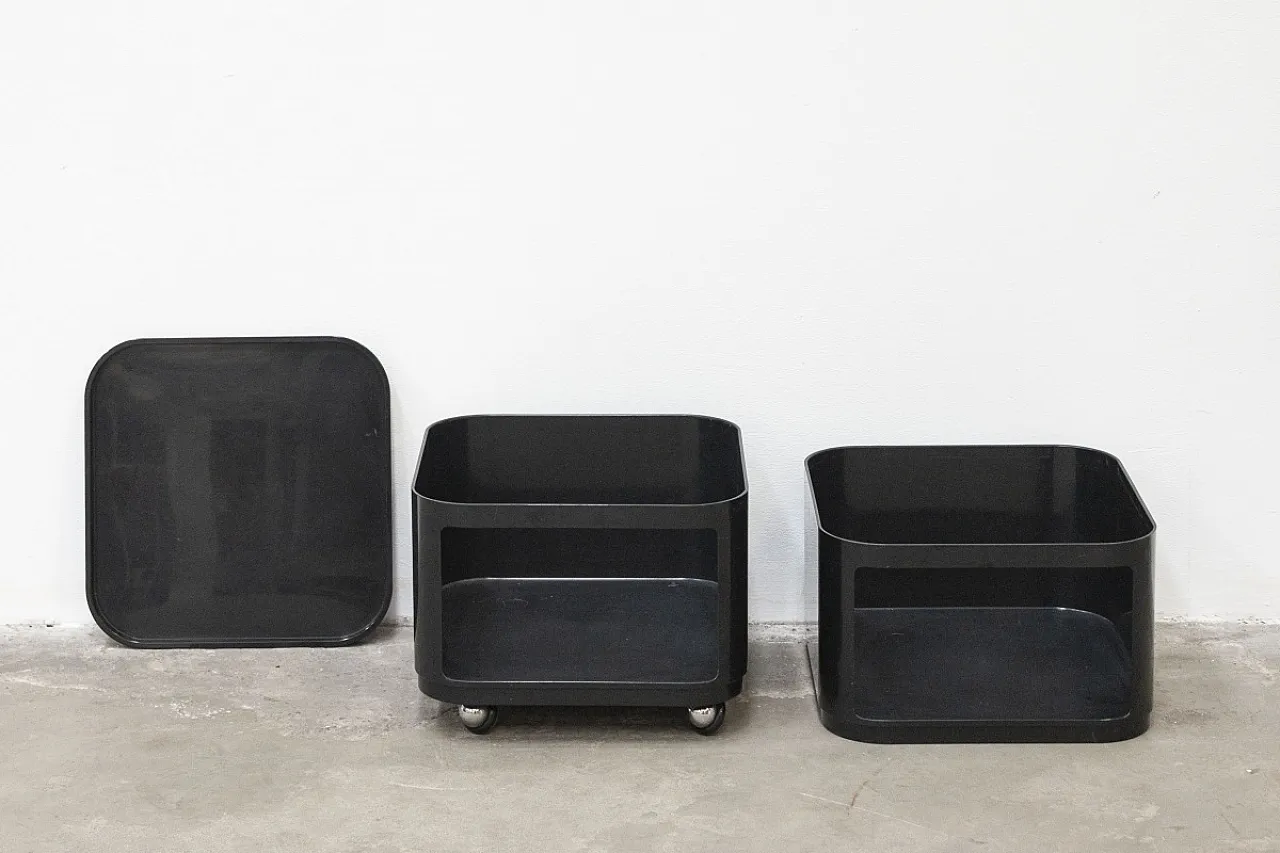 Carrello componibile di Anna Castelli per Kartell, fine '900 6