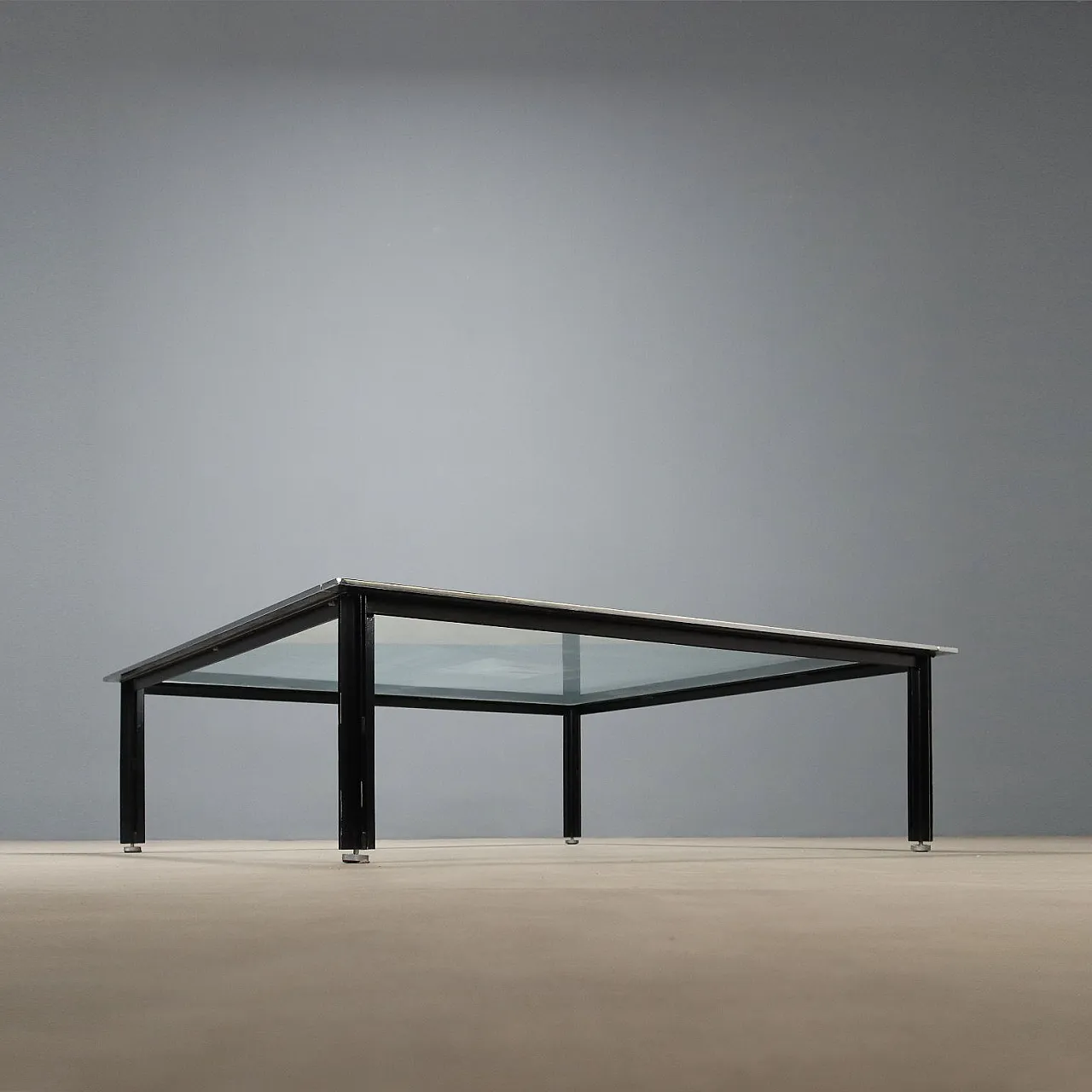 Chrome-plated side table by Luigi Caccia Dominioni for Azucena, 1950s 8