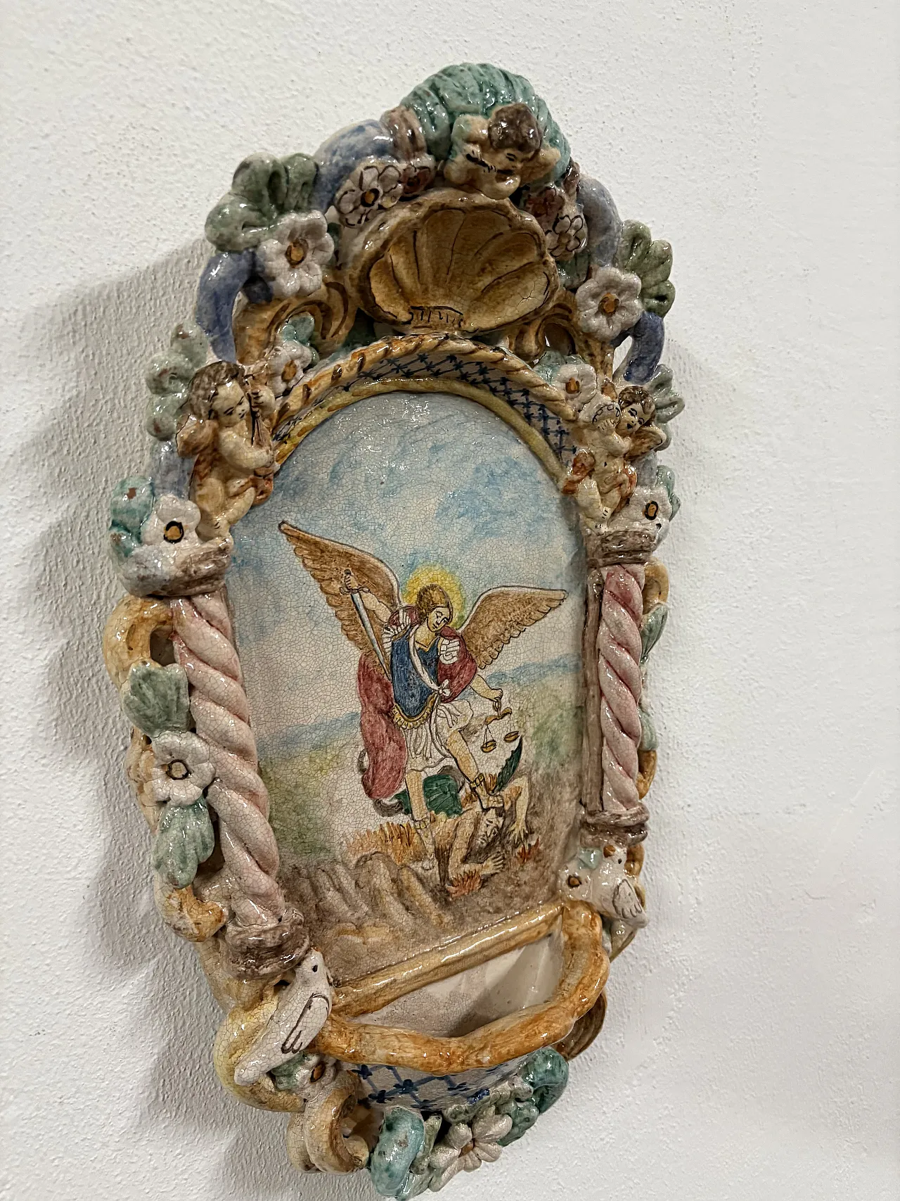 Acquasantiera San Michele Arcangelo, anni '50 5