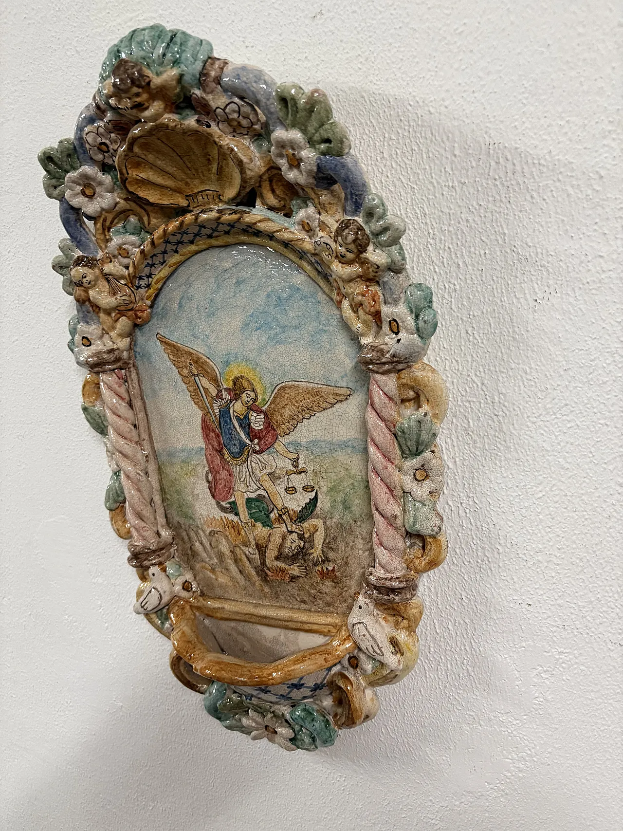 Acquasantiera San Michele Arcangelo, anni '50 6