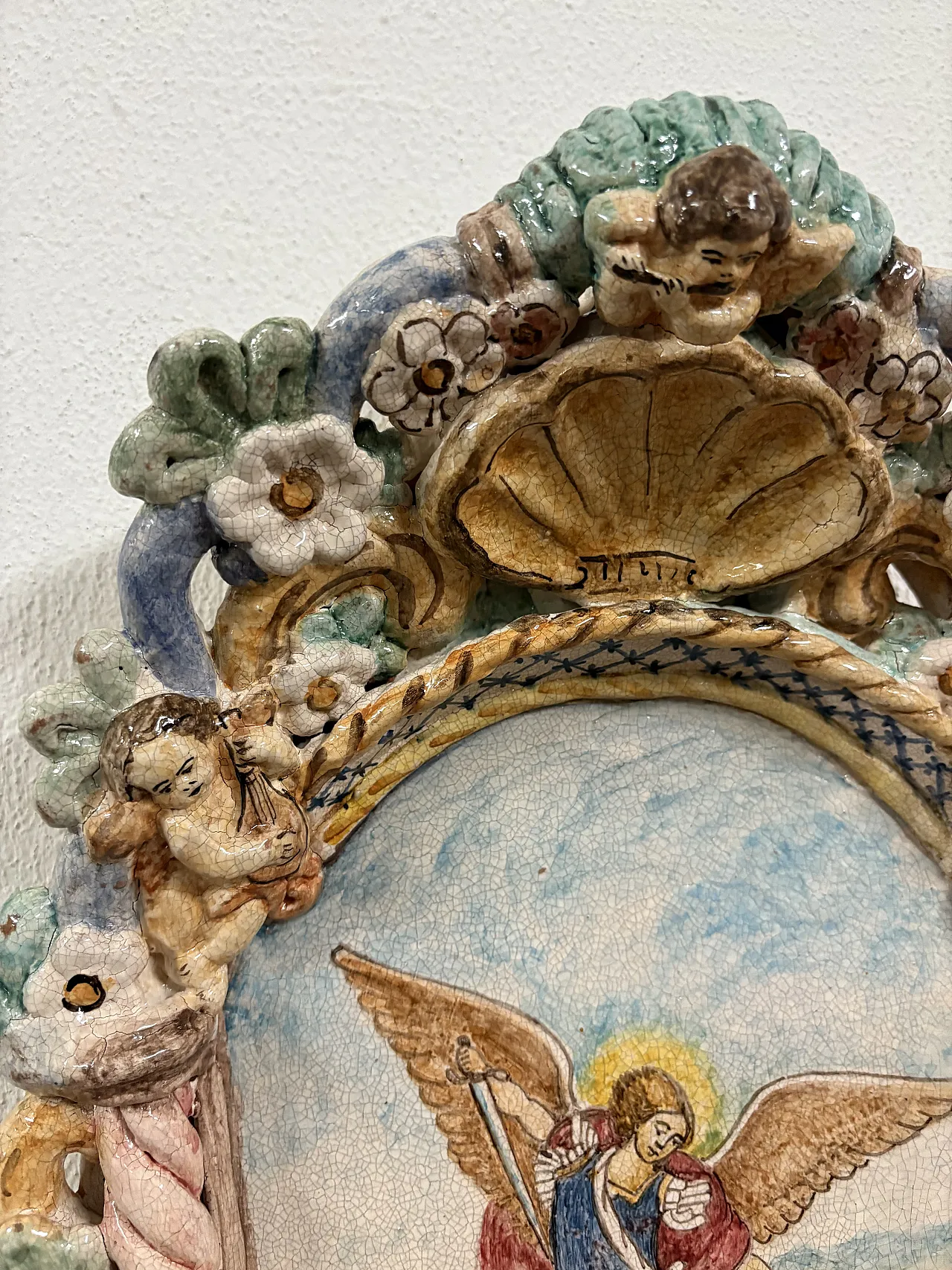 Acquasantiera San Michele Arcangelo, anni '50 12