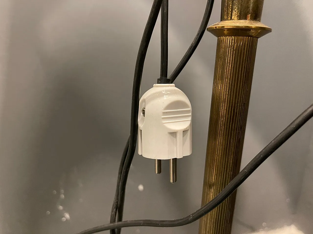 Bronze floor lamp by Pietro Chiesa, Italy, 1950s 8