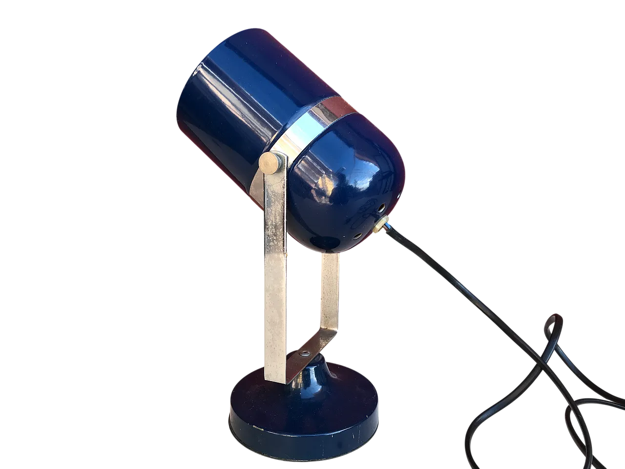 Lamp by Stanislav Indra blue, 70s 12